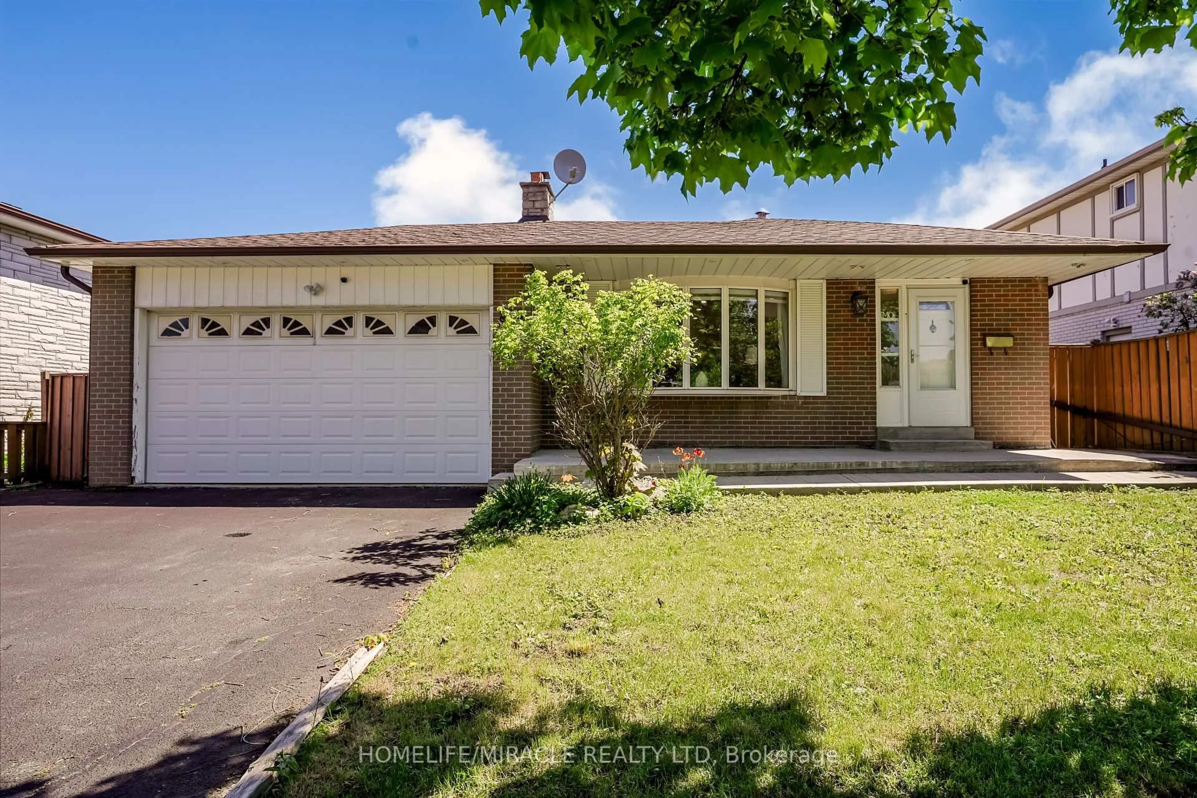 Home with brick exterior material, street for 93 Amberjack Blvd, Toronto Ontario M1H 2J6