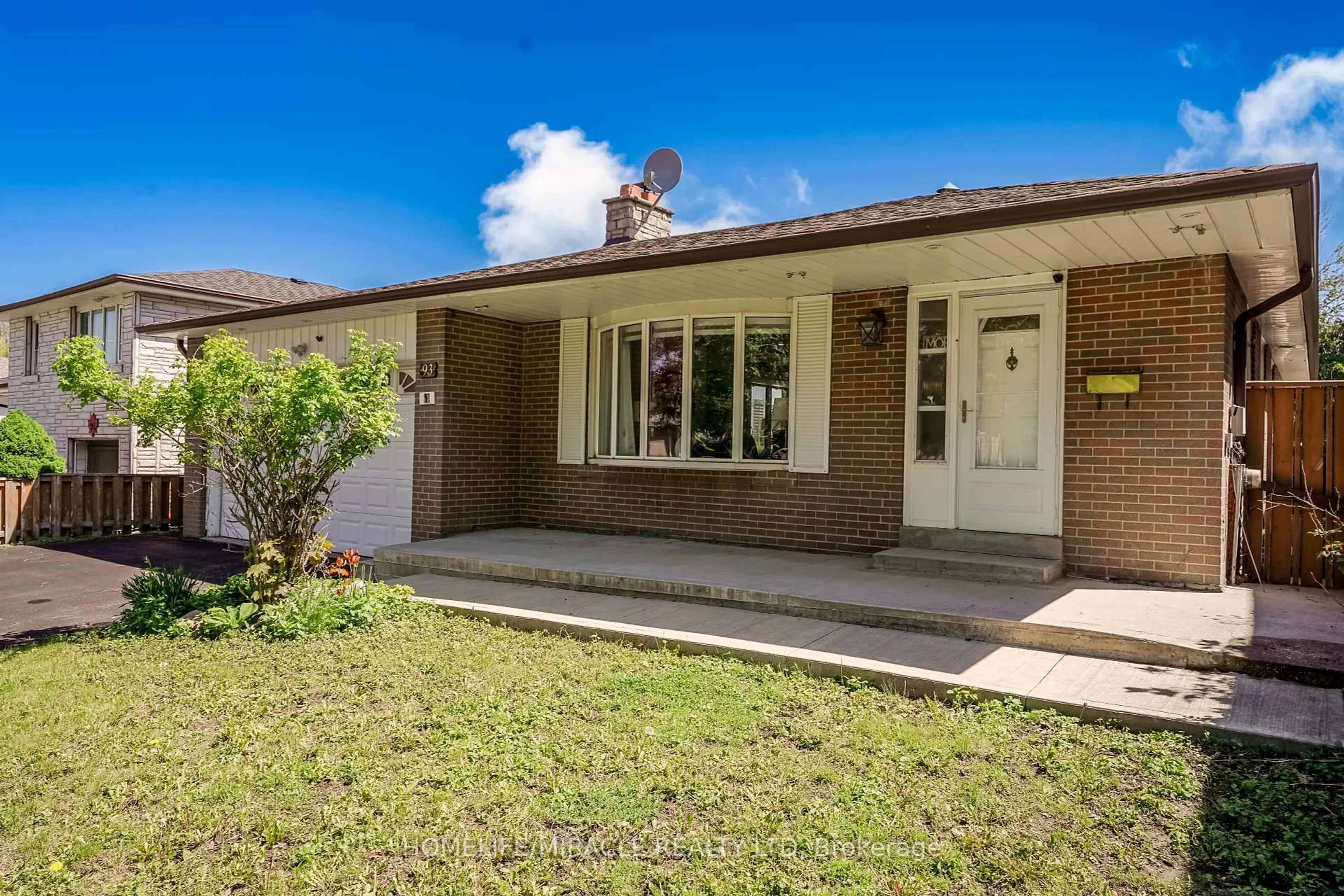 Home with brick exterior material, street for 93 Amberjack Blvd, Toronto Ontario M1H 2J6