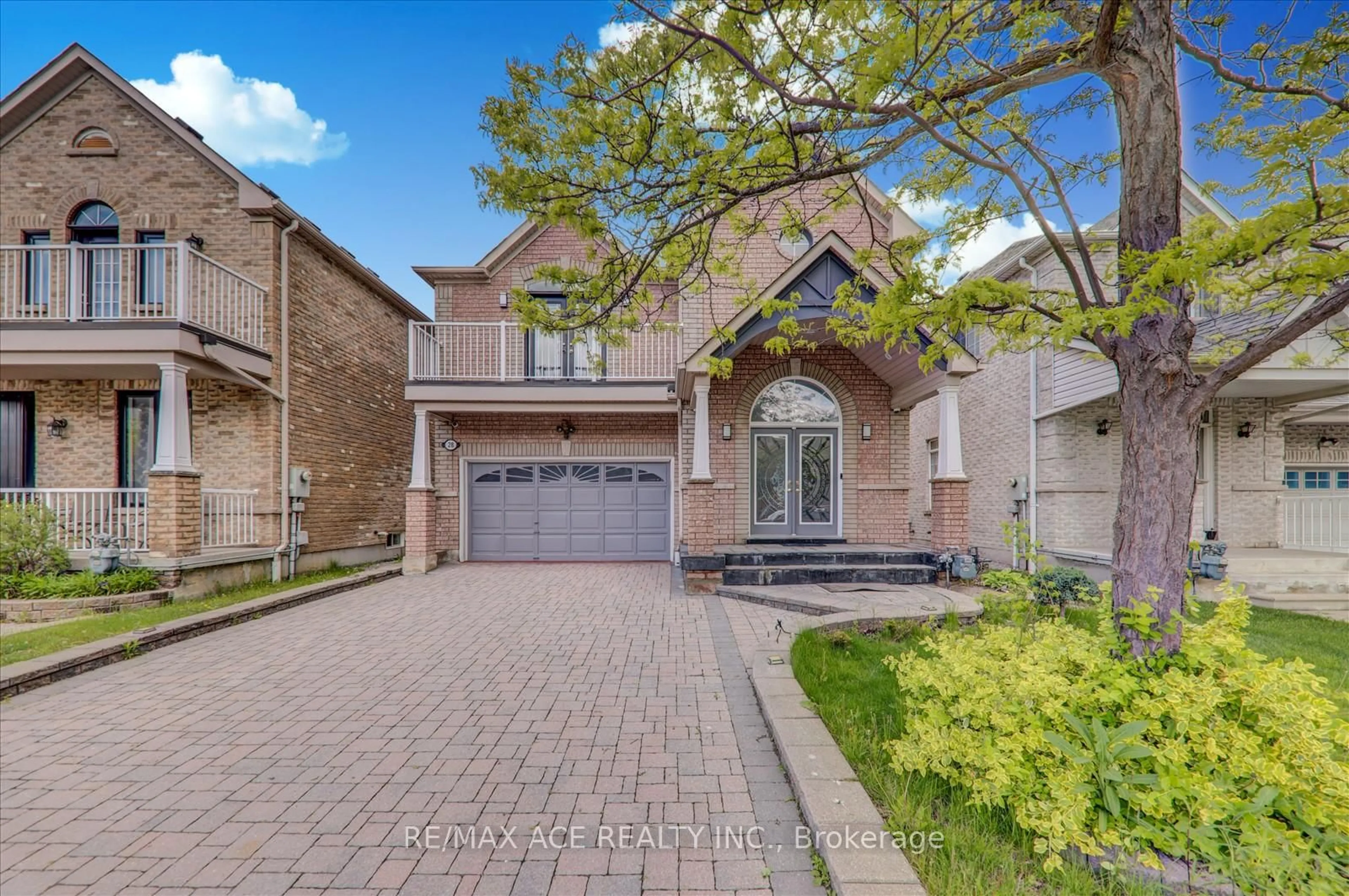 Home with brick exterior material, street for 28 Dent St, Ajax Ontario L1T 4G1