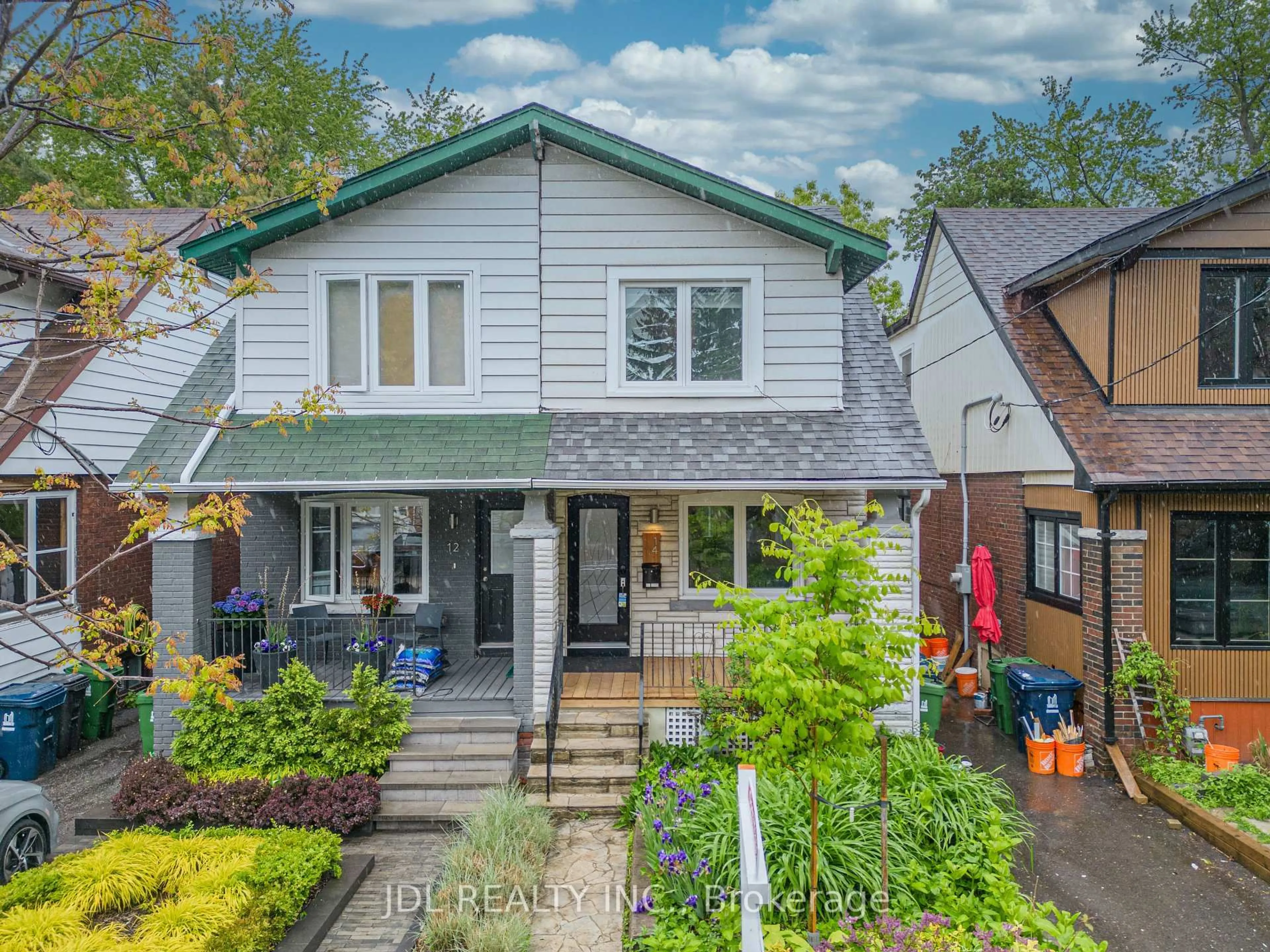 Home with brick exterior material, street for 14 athletic ave Ave, Toronto Ontario M4L 1W6