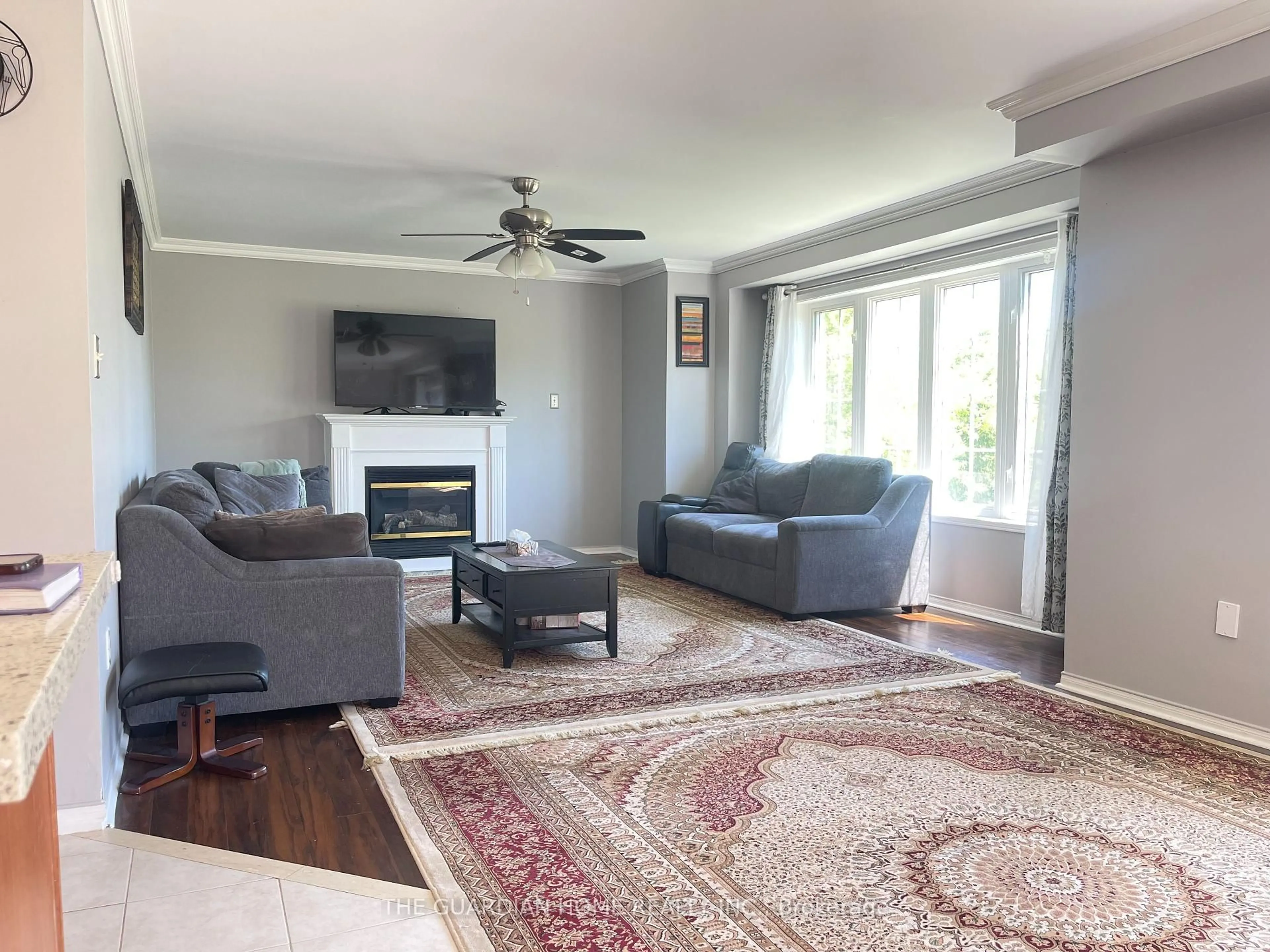 Living room with furniture, unknown for 1513 Aldergrove Dr, Oshawa Ontario L1K 2Y4