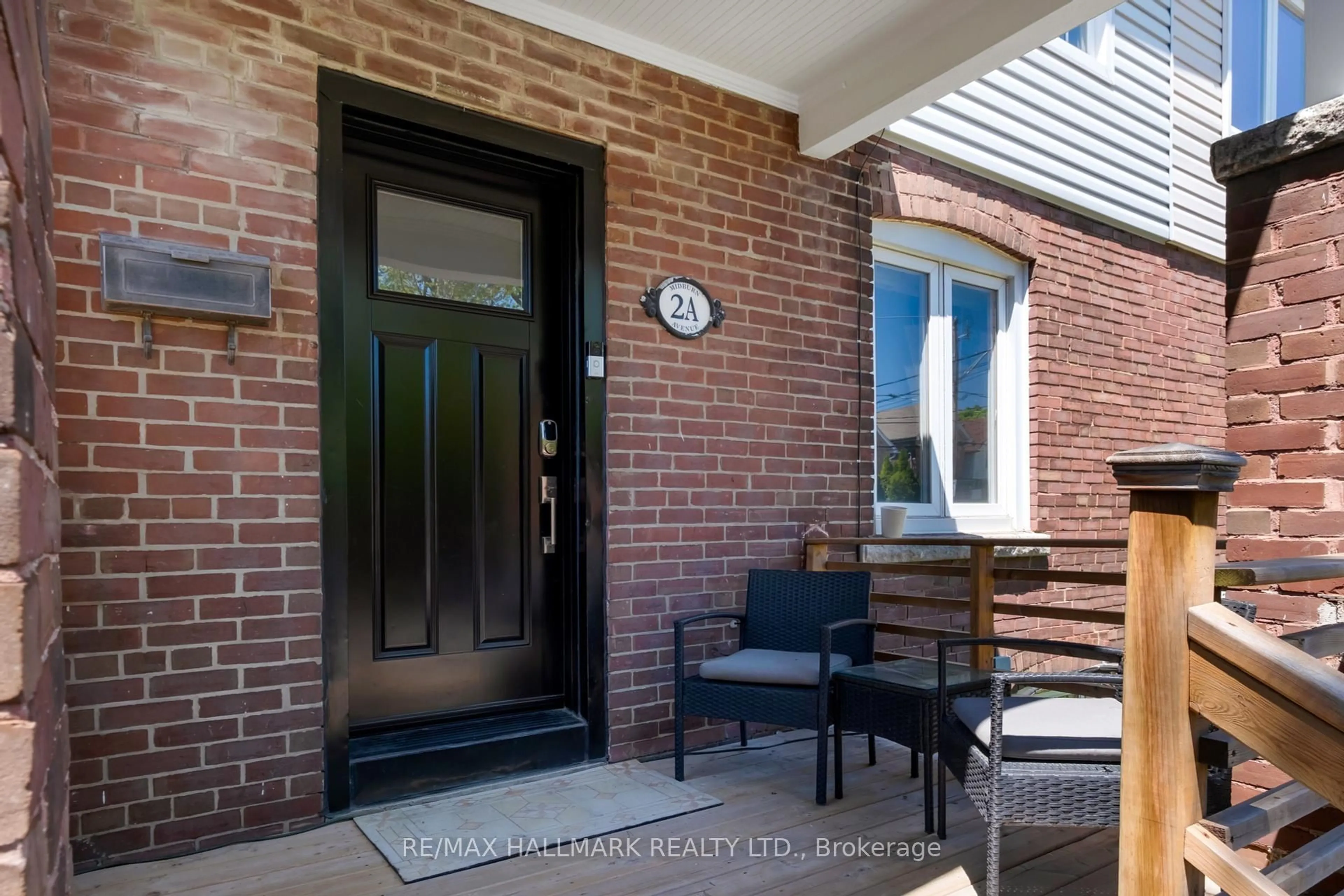 Indoor entryway for 2A Midburn Ave, Toronto Ontario M4C 2C9