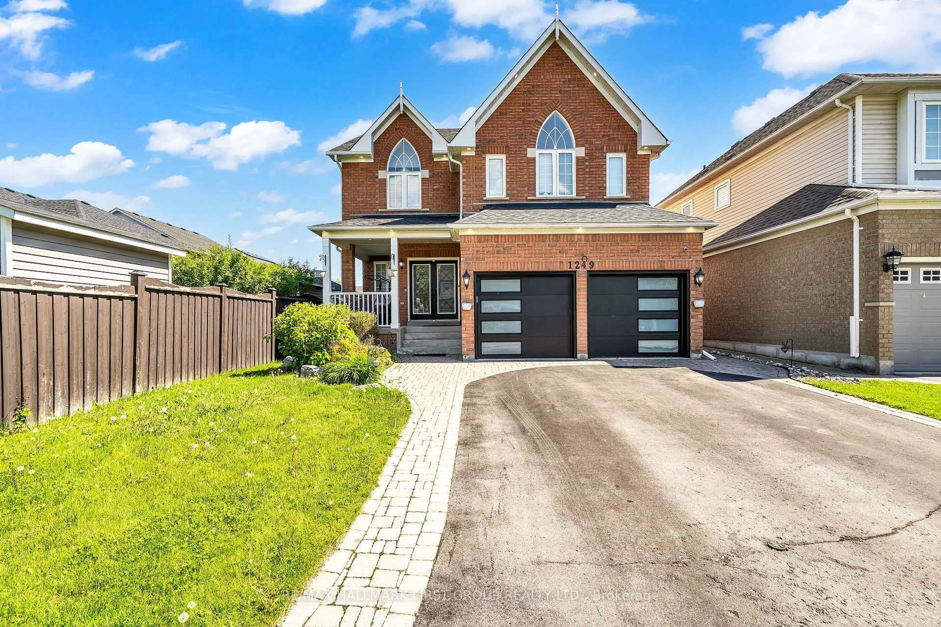 Home with brick exterior material, street for 1249 Leacock Crt, Oshawa Ontario L1K 2R3