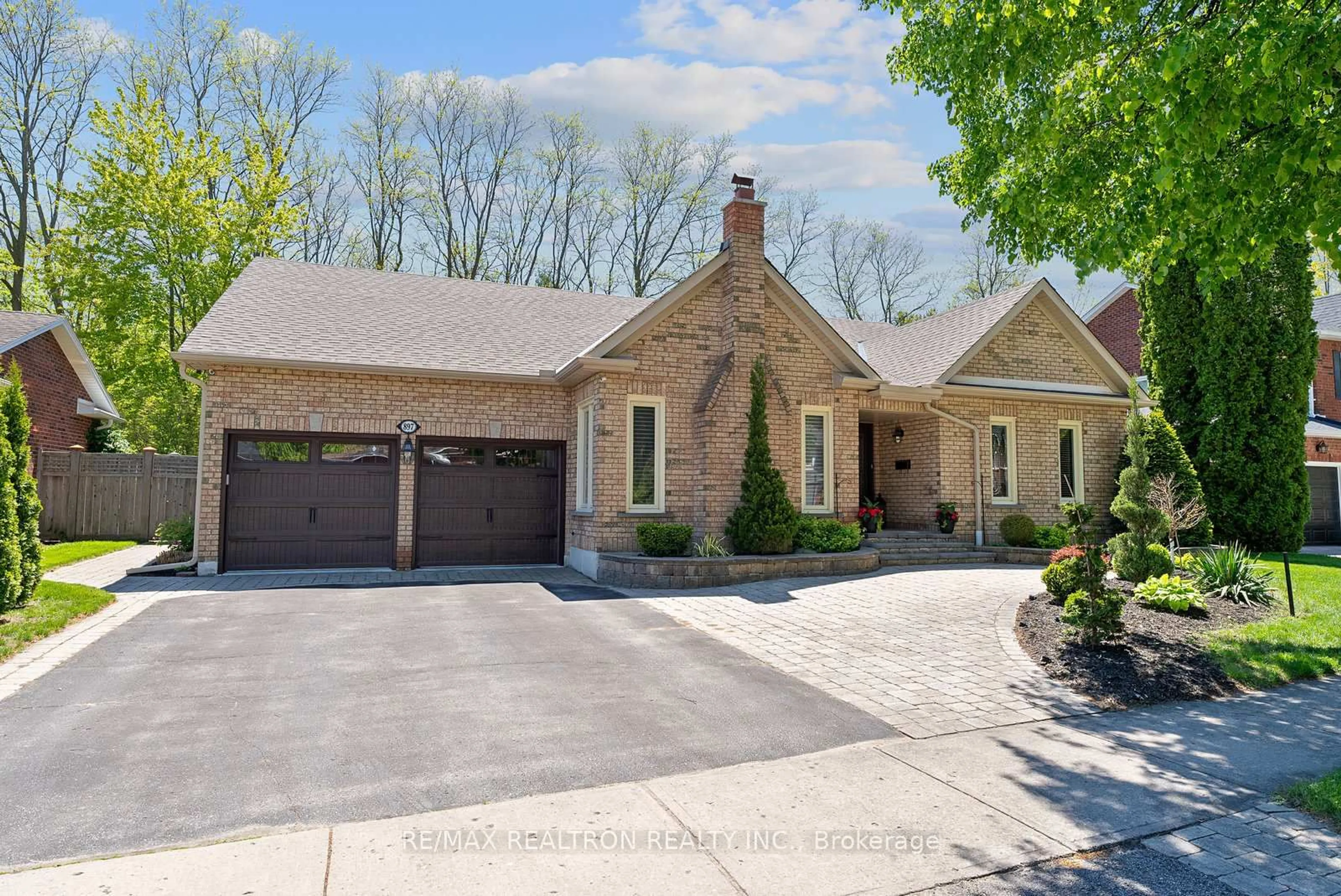 Home with brick exterior material, street for 897 Baylawn Dr, Pickering Ontario L1X 2N7