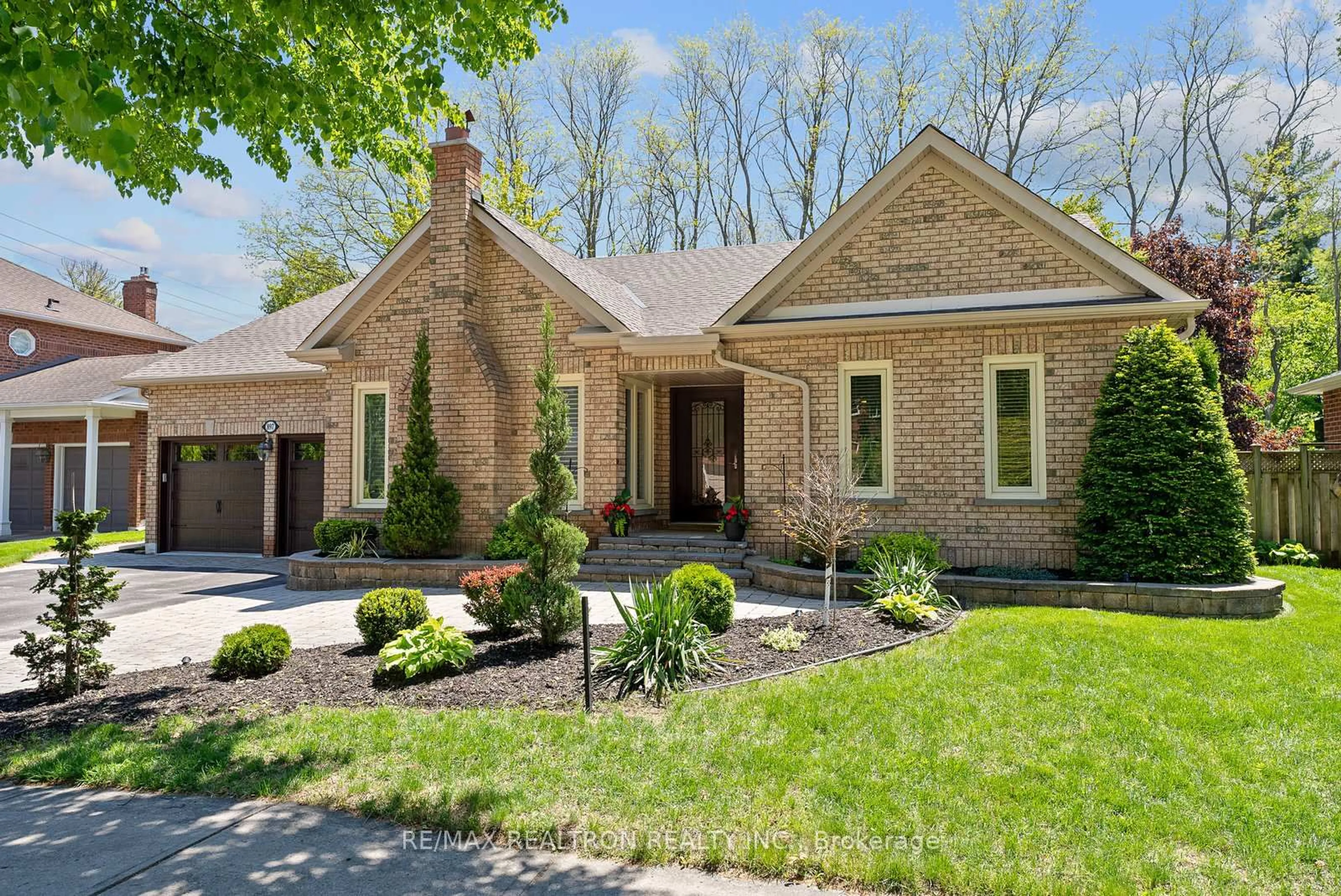 Home with brick exterior material, street for 897 Baylawn Dr, Pickering Ontario L1X 2N7