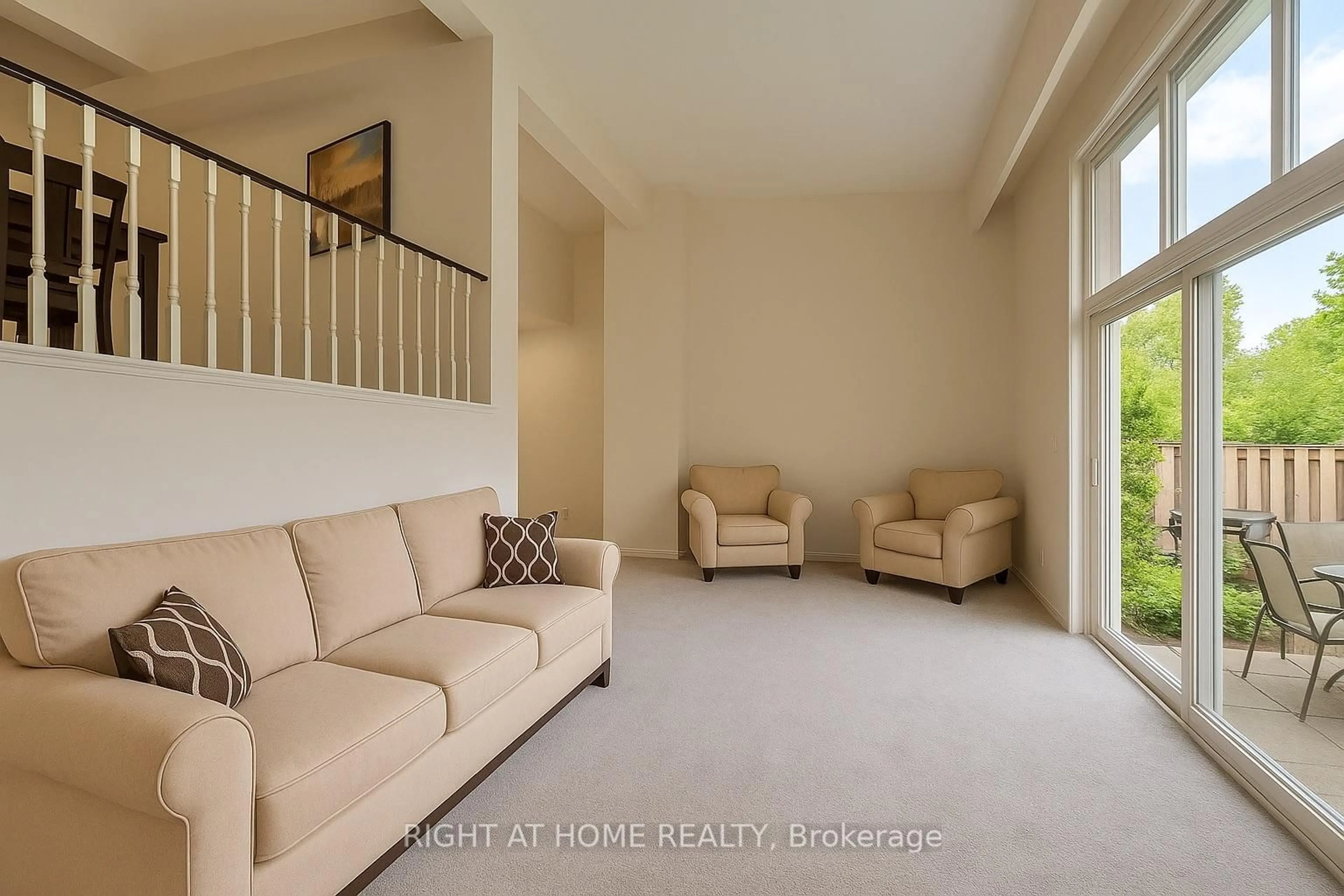 Living room with furniture, unknown for 286 Sprucewood Crt #43, Toronto Ontario M1W 1P9