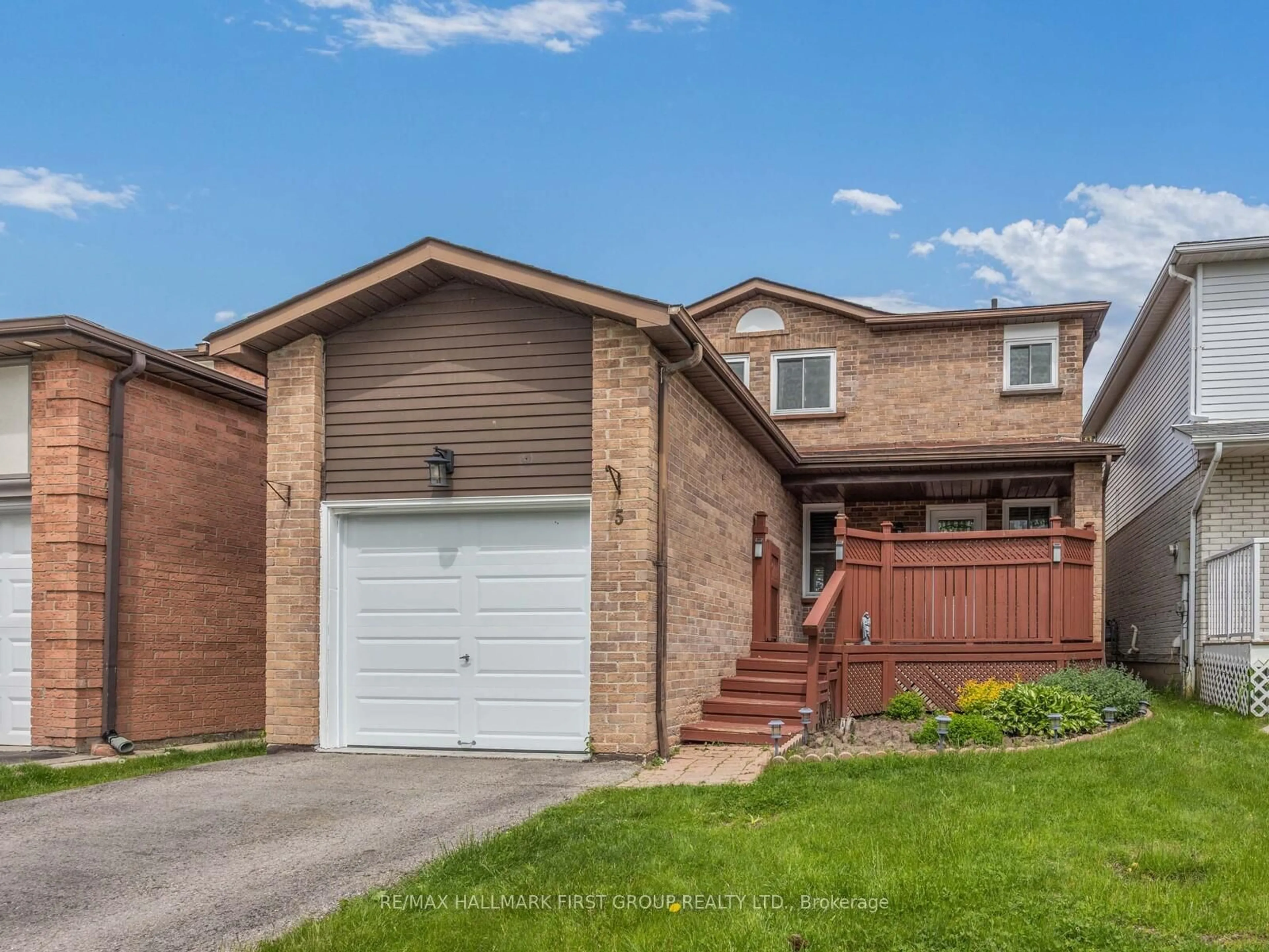 Home with brick exterior material, street for 5 Chalmers Cres, Ajax Ontario L1S 5Z5