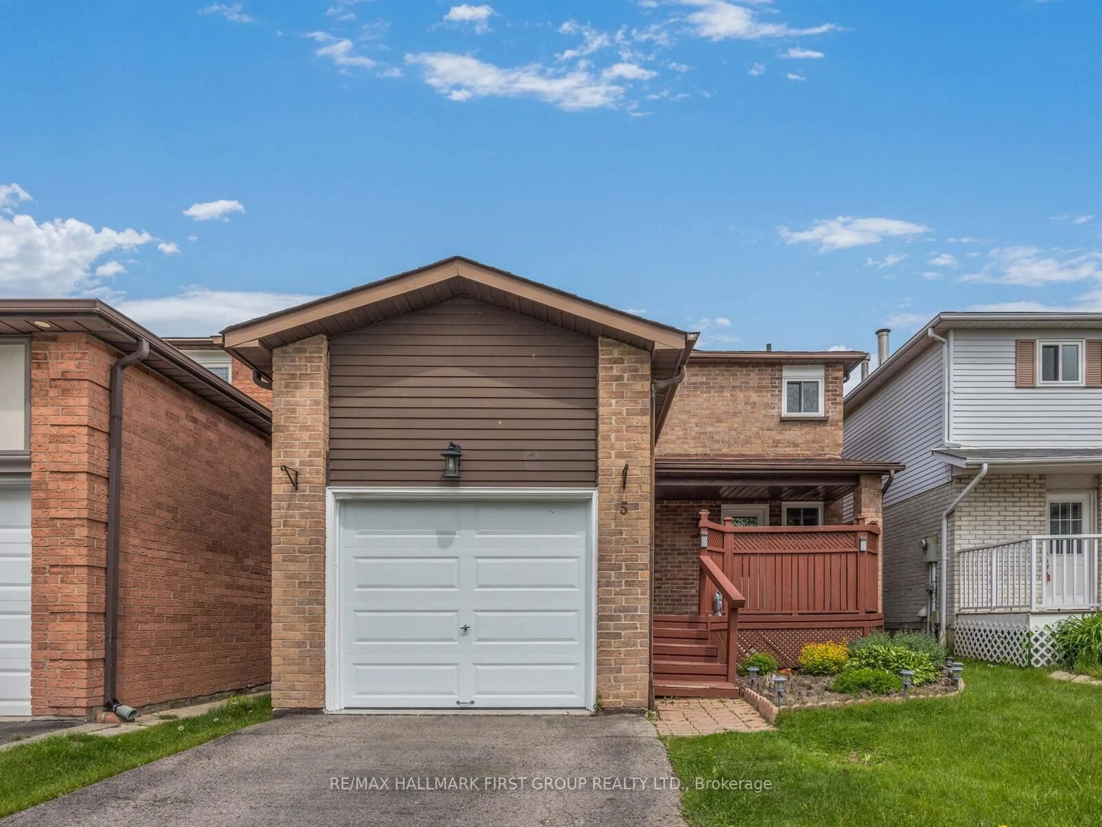 Home with brick exterior material, street for 5 Chalmers Cres, Ajax Ontario L1S 5Z5