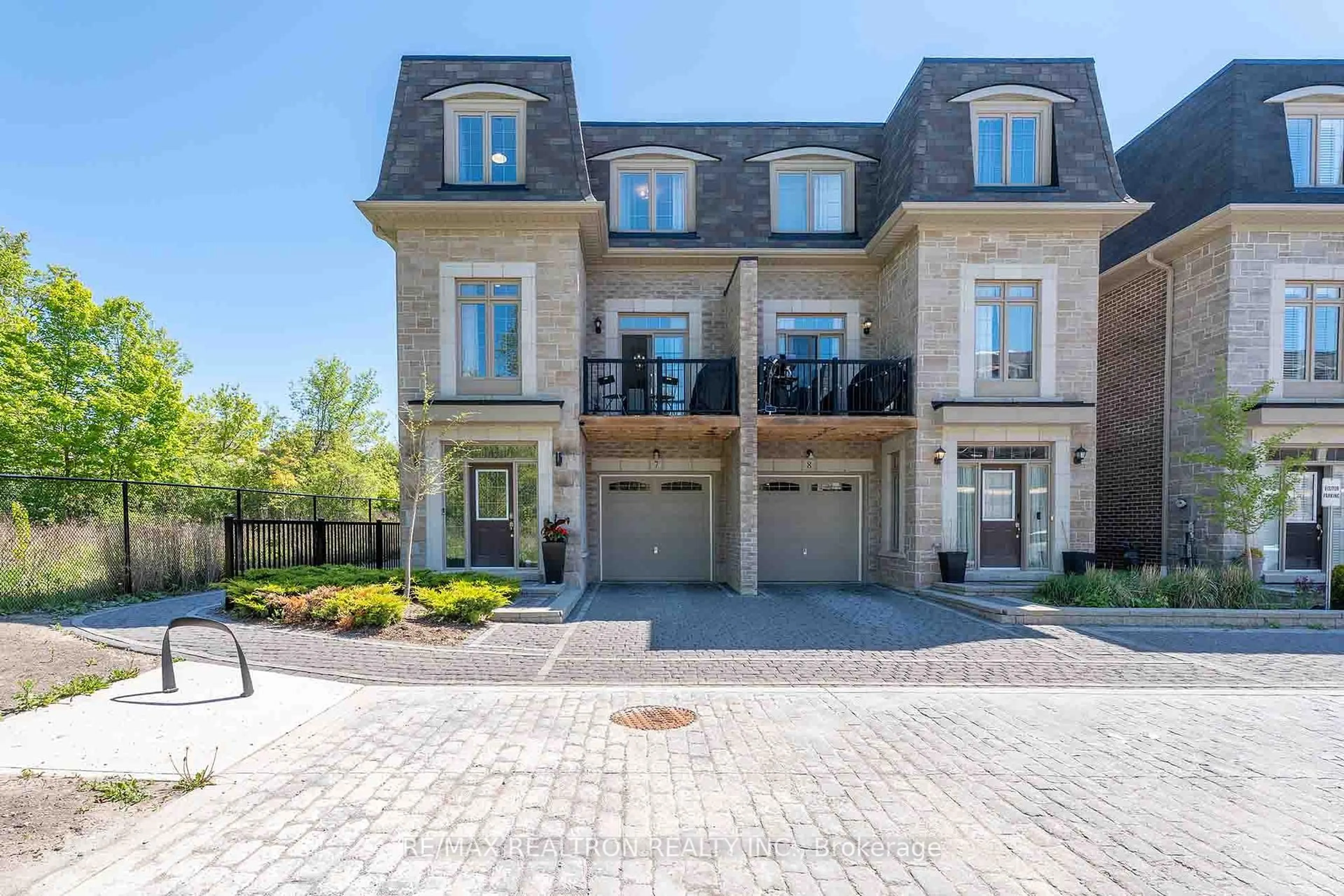 Home with brick exterior material, street for 7 Seagrave Lane, Ajax Ontario L1T 0P2