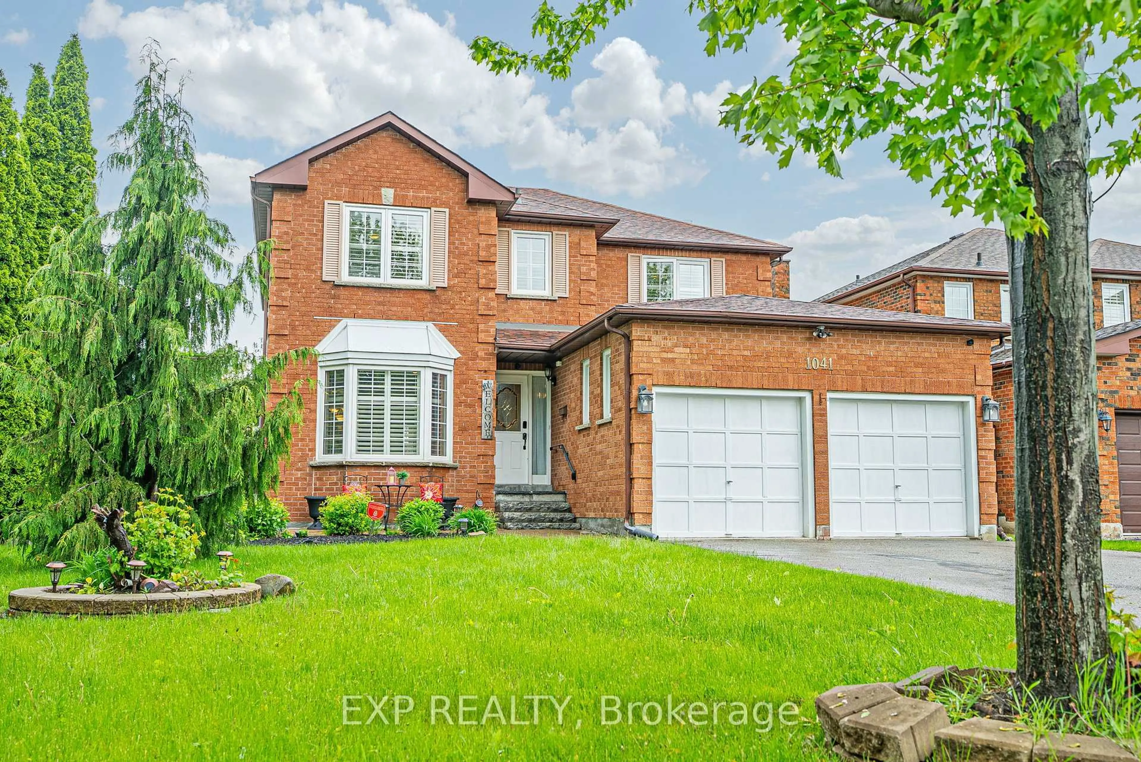 Home with brick exterior material, street for 1041 Ridge Valley Dr, Oshawa Ontario L1K 2E5
