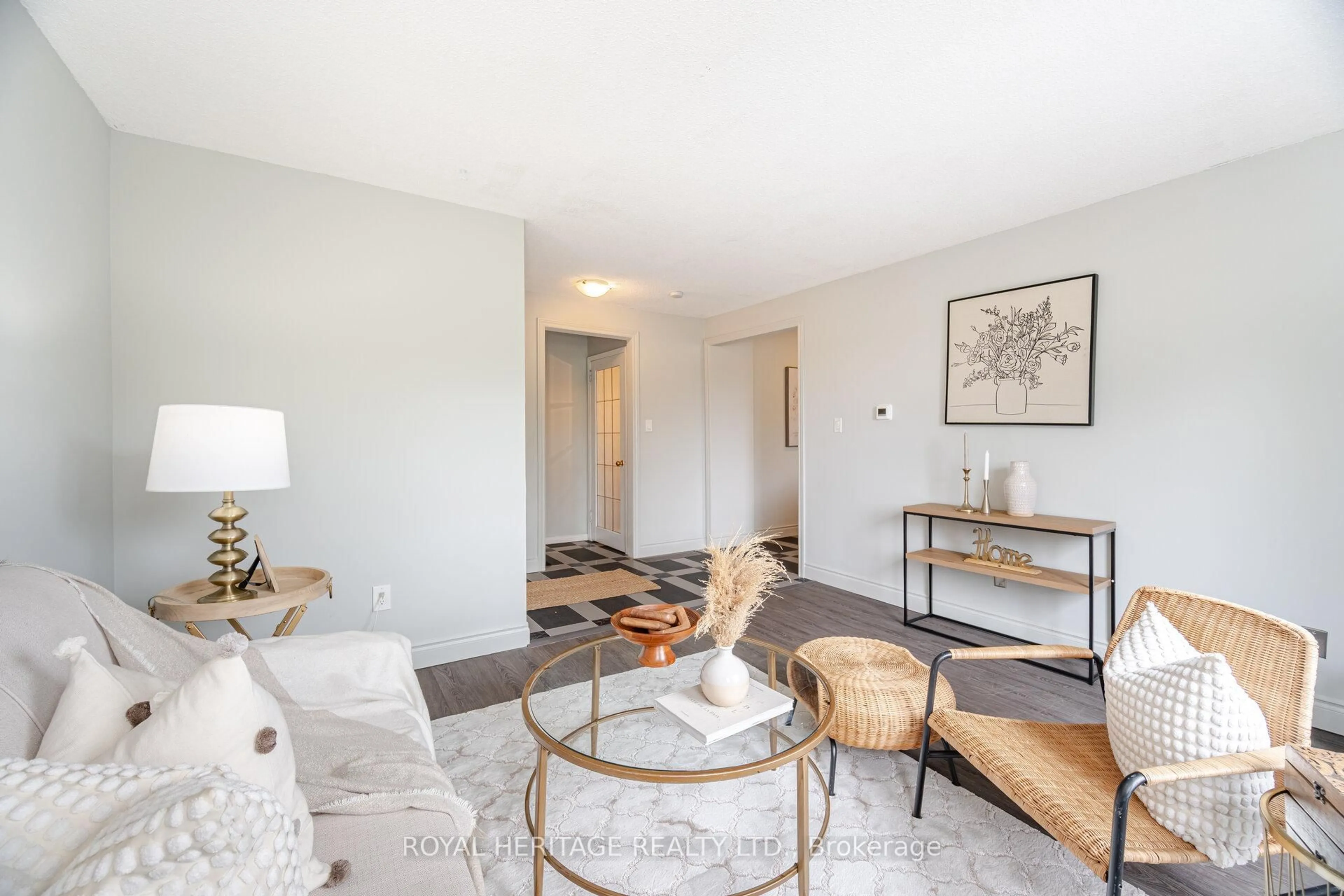 Living room with furniture, unknown for 960 Glen St #56, Oshawa Ontario L1J 6E8