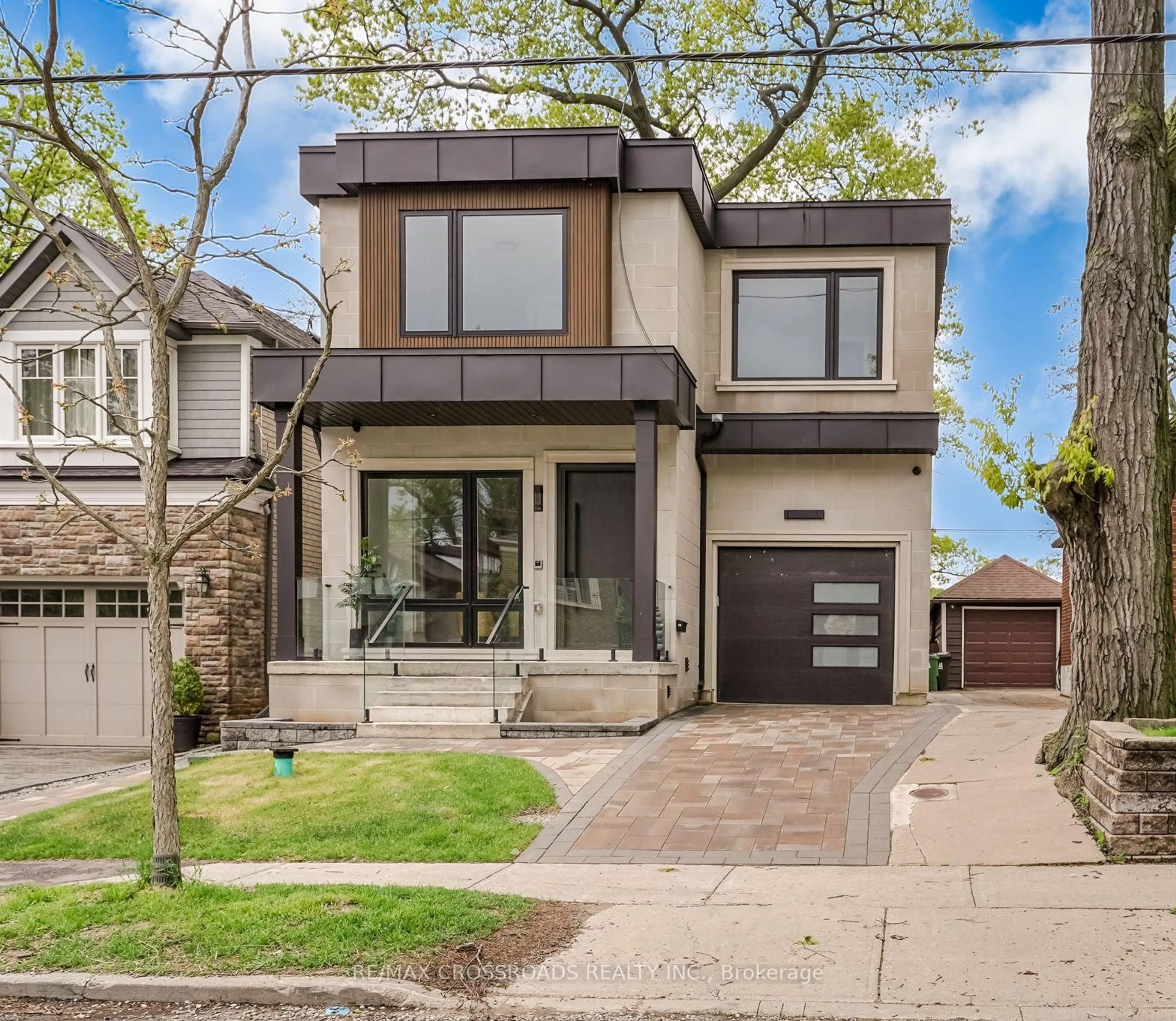Home with brick exterior material, street for 112 Blantyre Ave, Toronto Ontario M1N 2R5