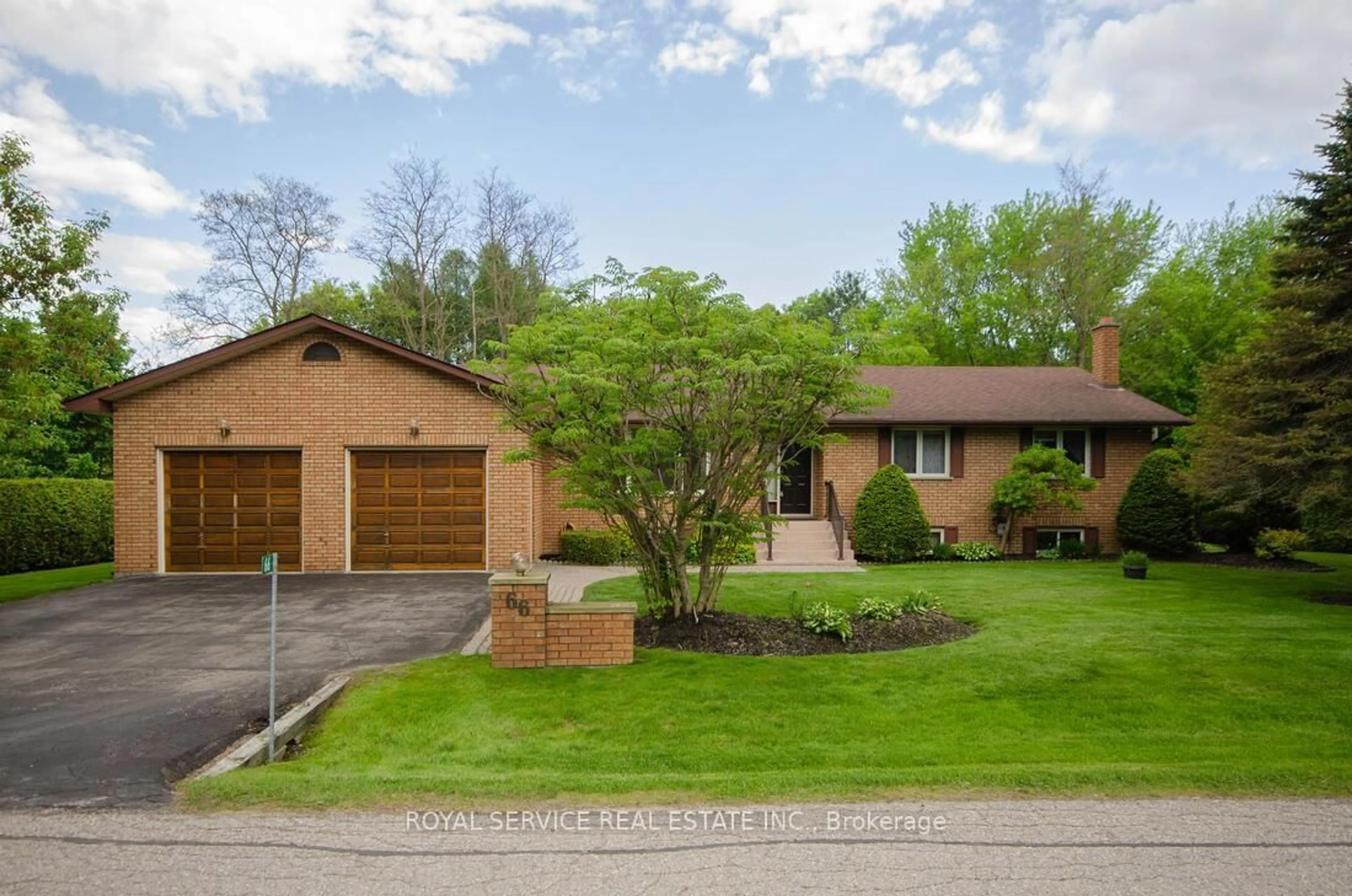 Home with brick exterior material, street for 66 Irwin Rd, Clarington Ontario L0A 0A0