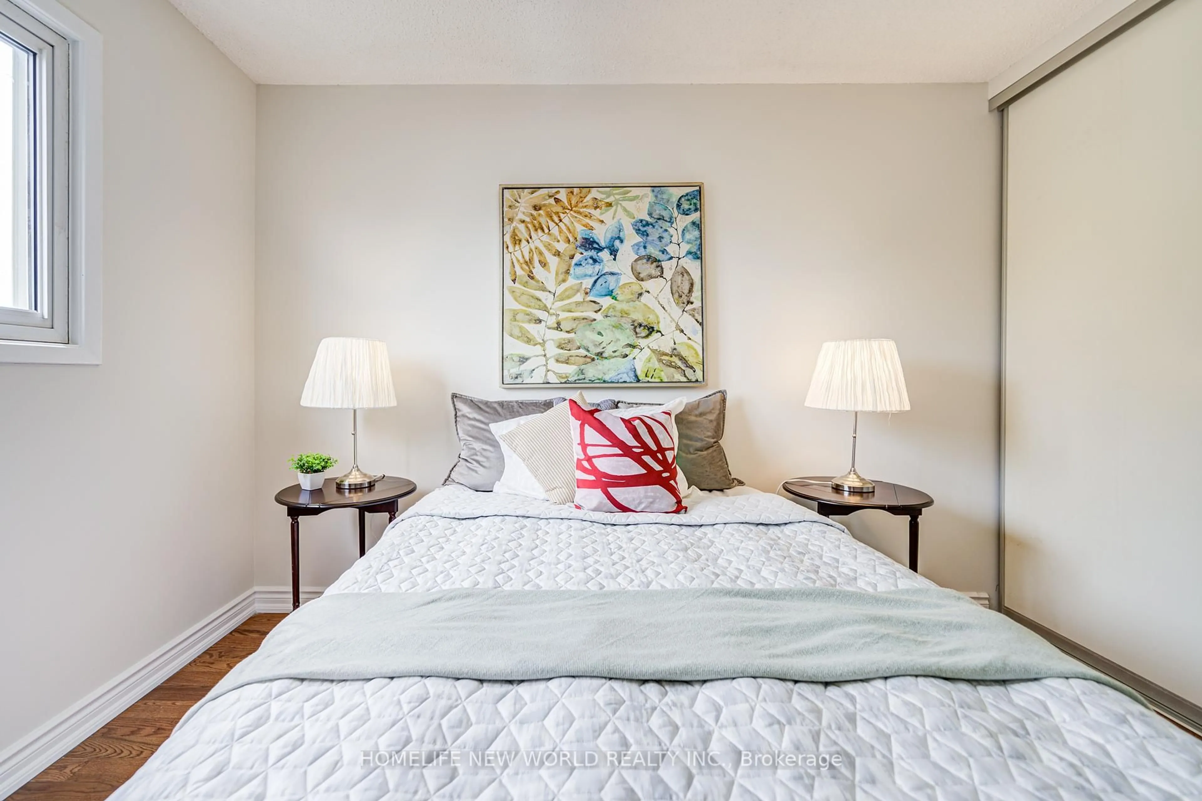 Bedroom with bed, unknown for 27 Massie St, Toronto Ontario M1S 3Z7