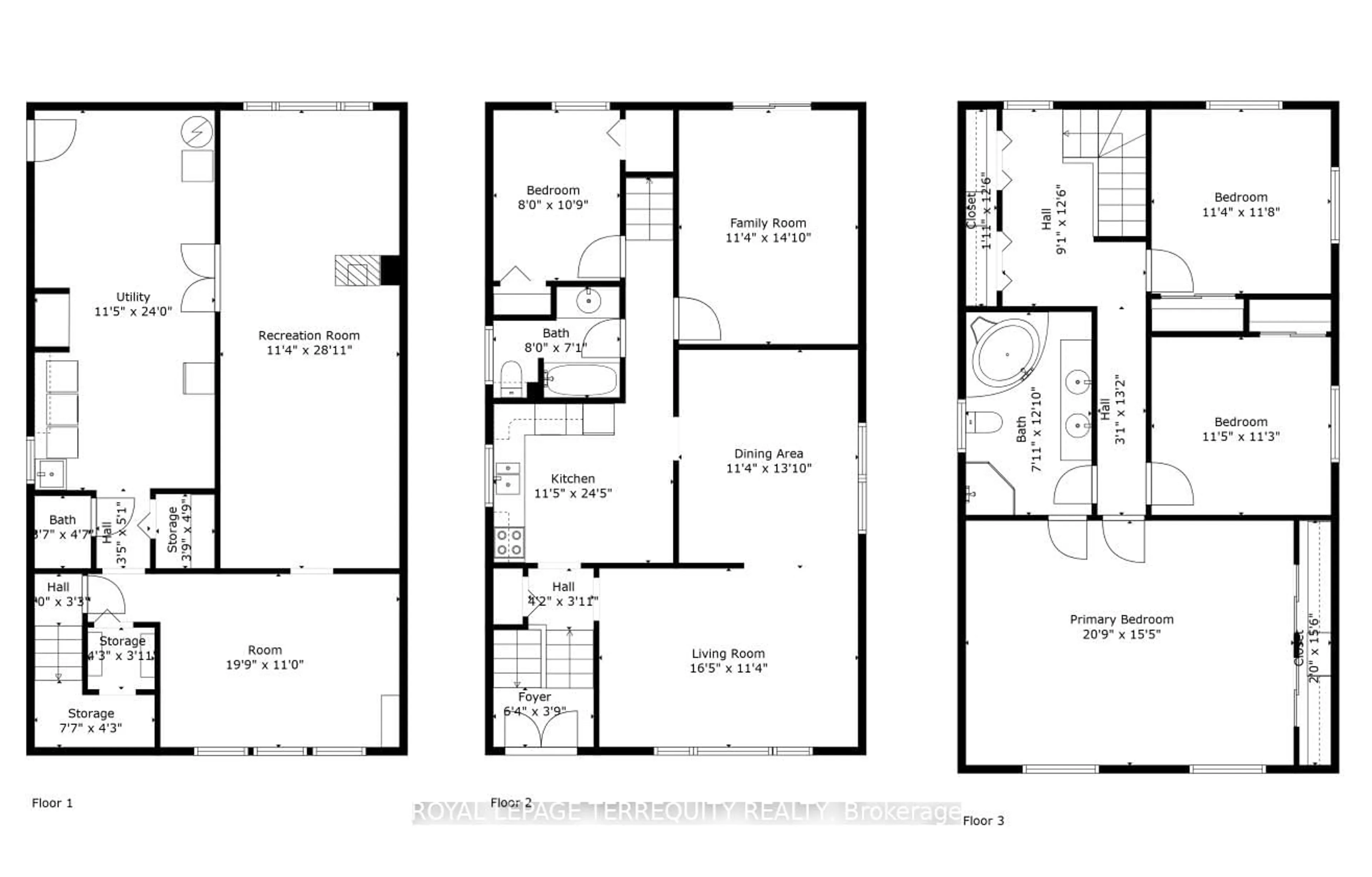 Floor plan for 111 Keewatin St, Oshawa Ontario L1H 6Z2