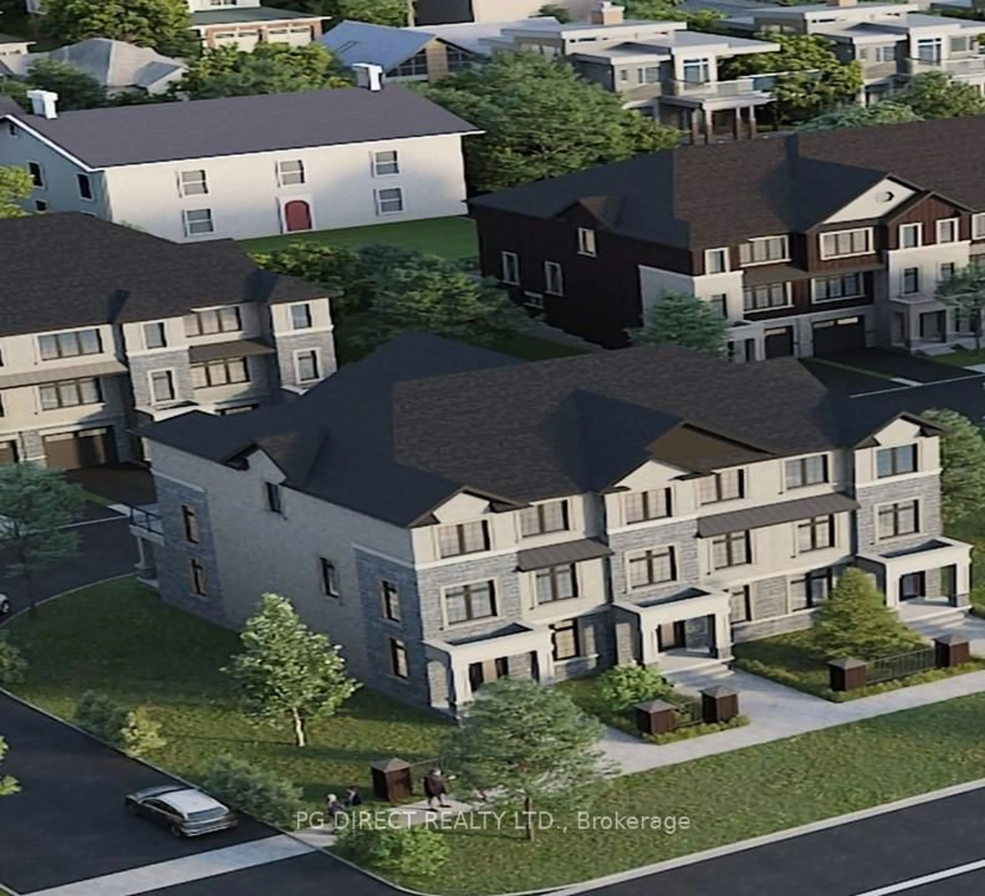 A pic from outside/outdoor area/front of a property/back of a property/a pic from drone, street for 9 Ruby Way, Whitby Ontario L1N 8P2