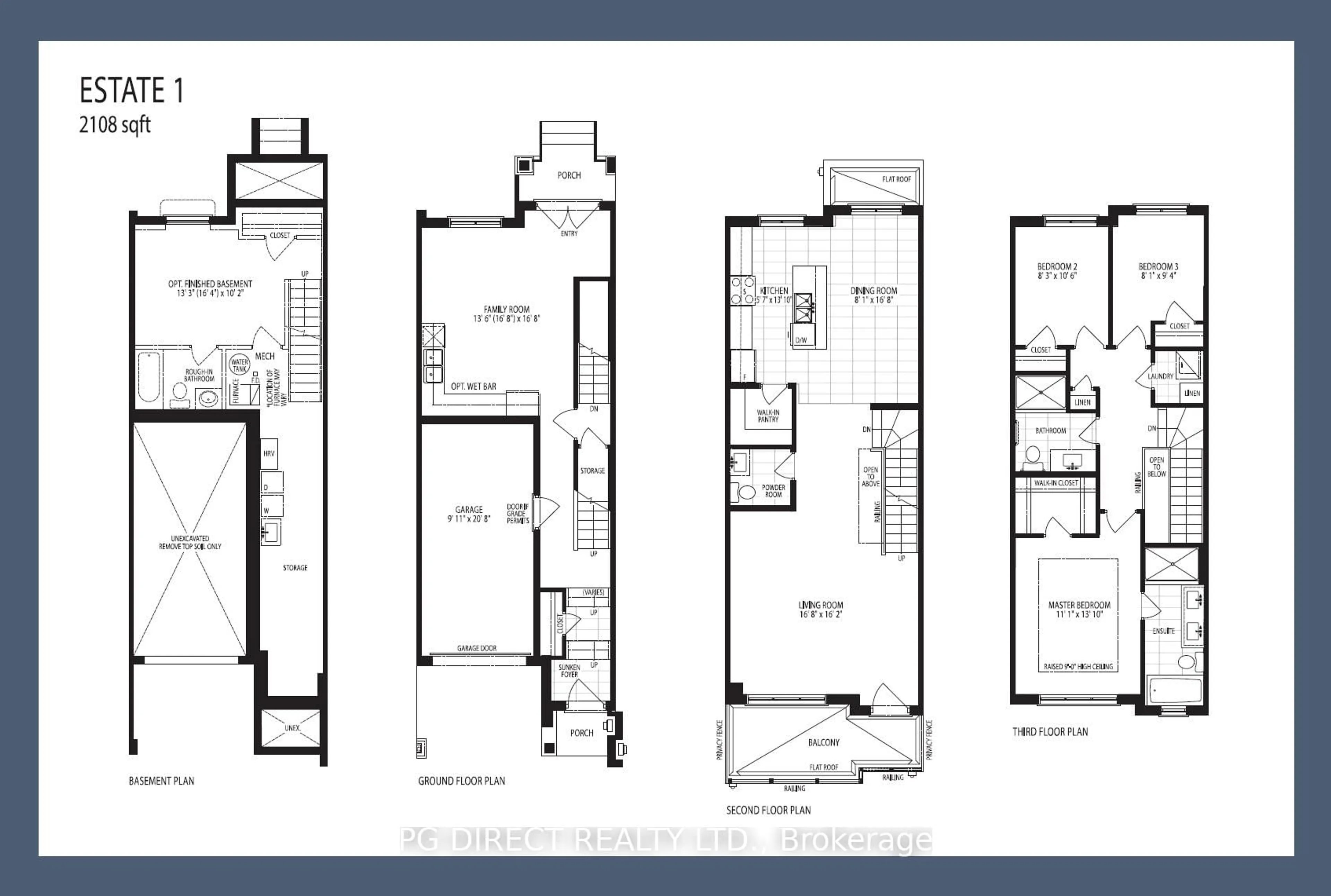 Floor plan for 9 Ruby Way, Whitby Ontario L1N 8P2