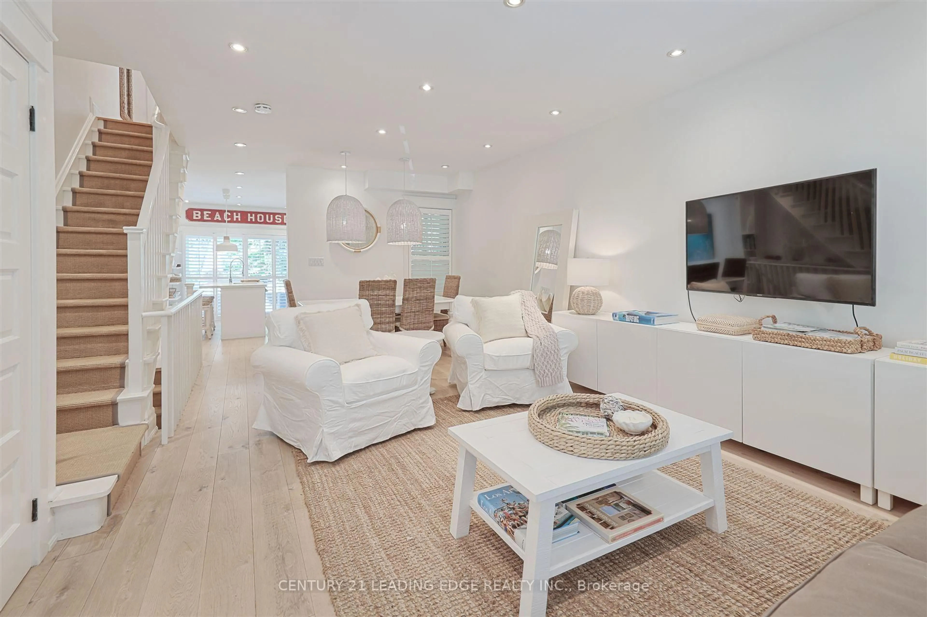 Living room with furniture, unknown for 114 Silver Birch Ave, Toronto Ontario M4E 3L4