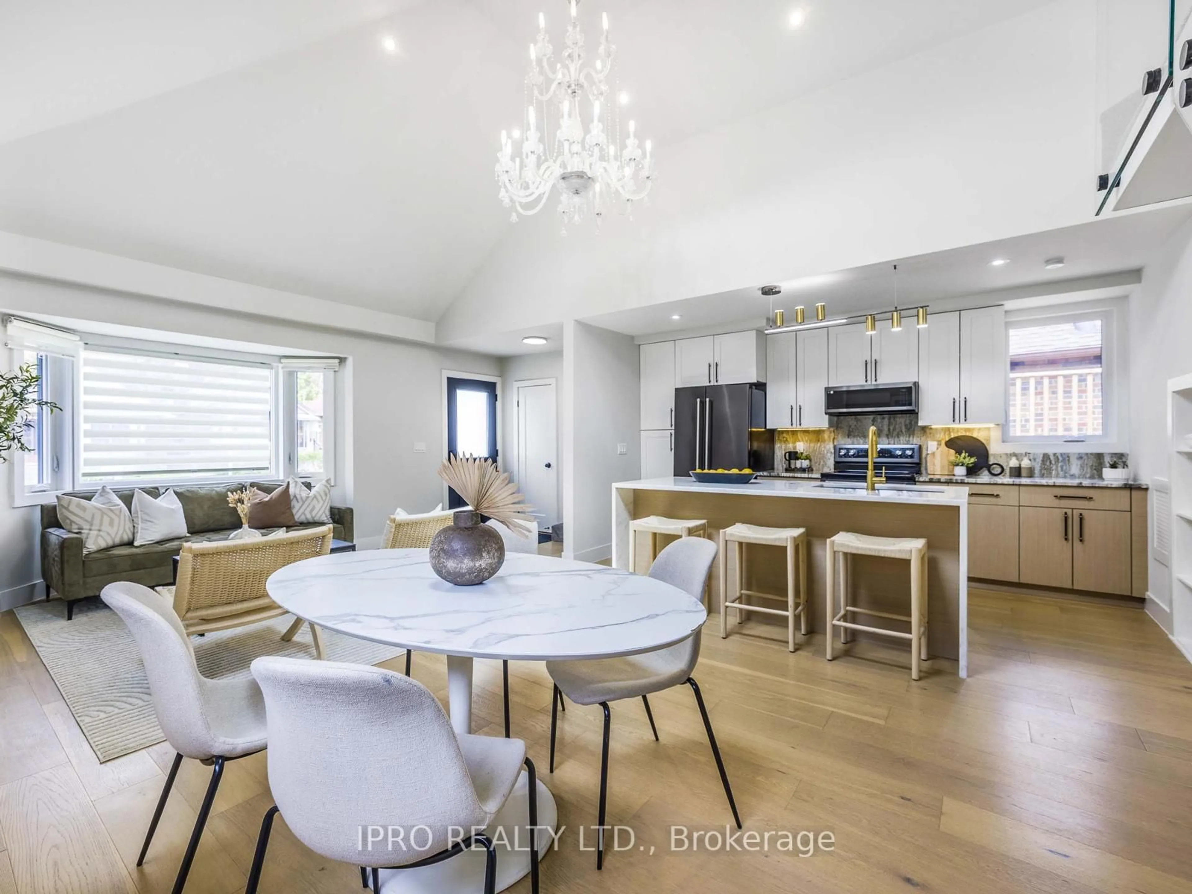 Open concept kitchen, unknown for 259 Floyd Ave, Toronto Ontario M4J 2J4