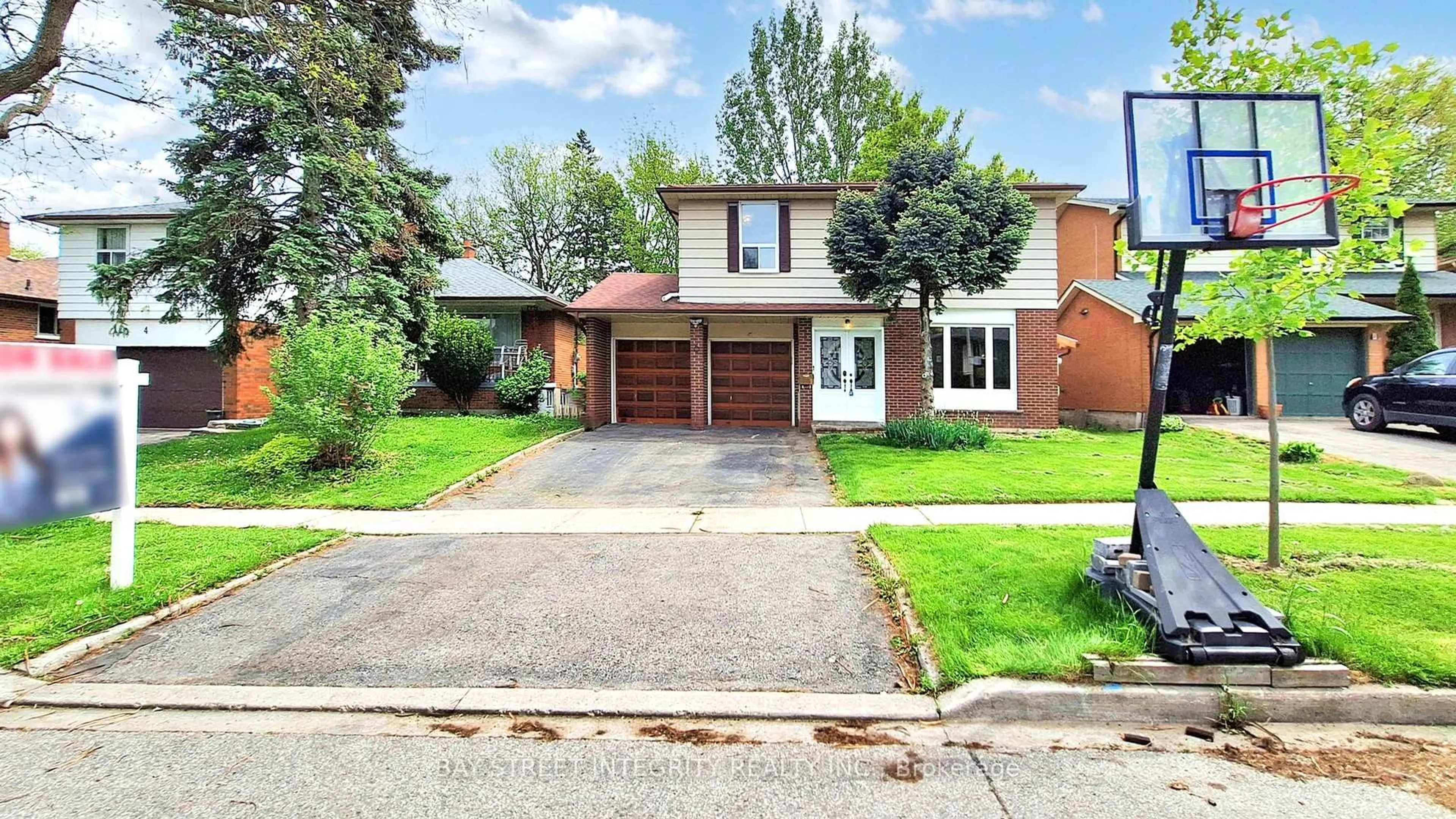 Home with brick exterior material, street for 6 Queenscourt Dr, Toronto Ontario M1T 2J5