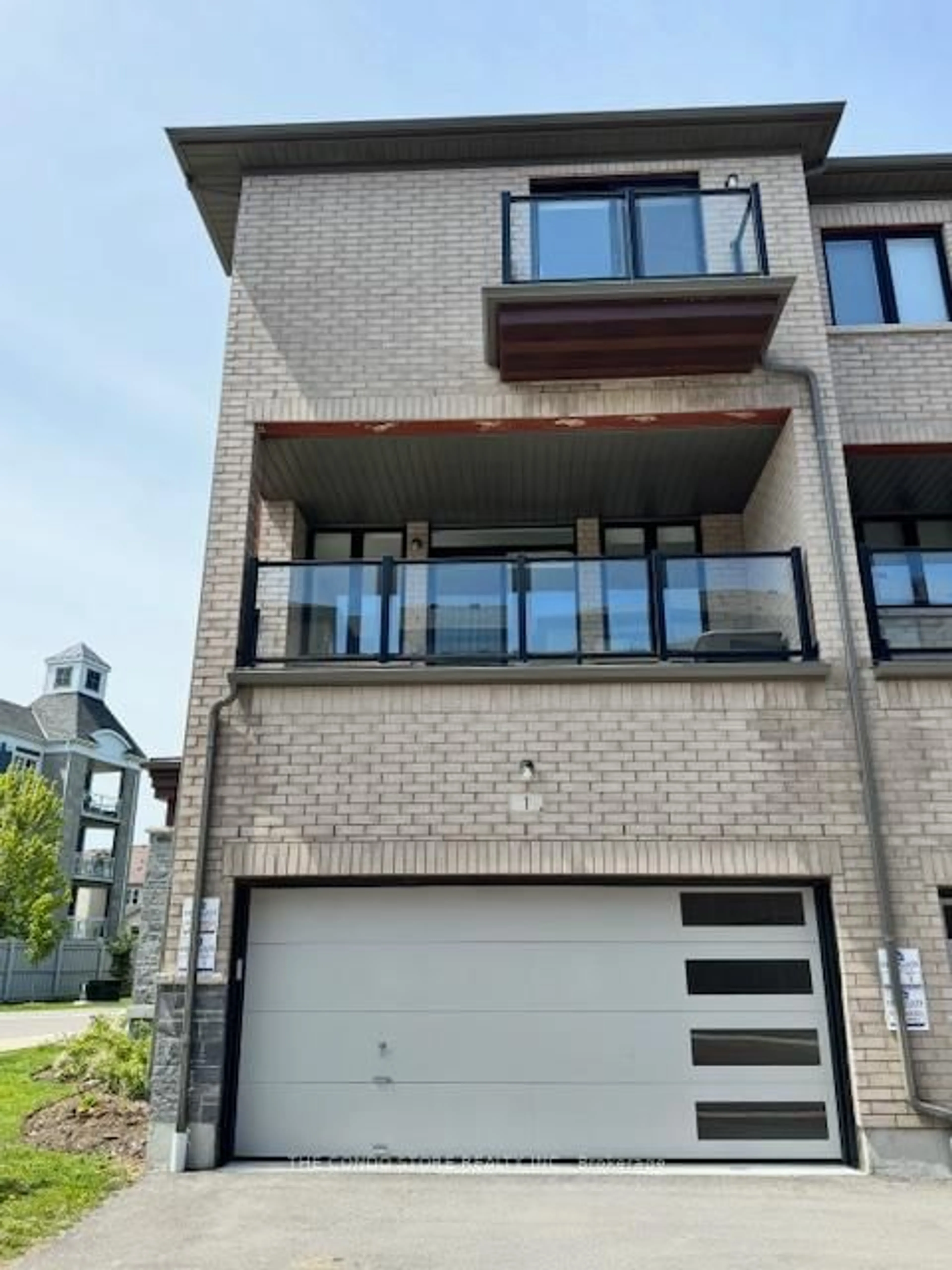Home with brick exterior material, street for 1 Steamboat Way, Whitby Ontario L1N 0M6