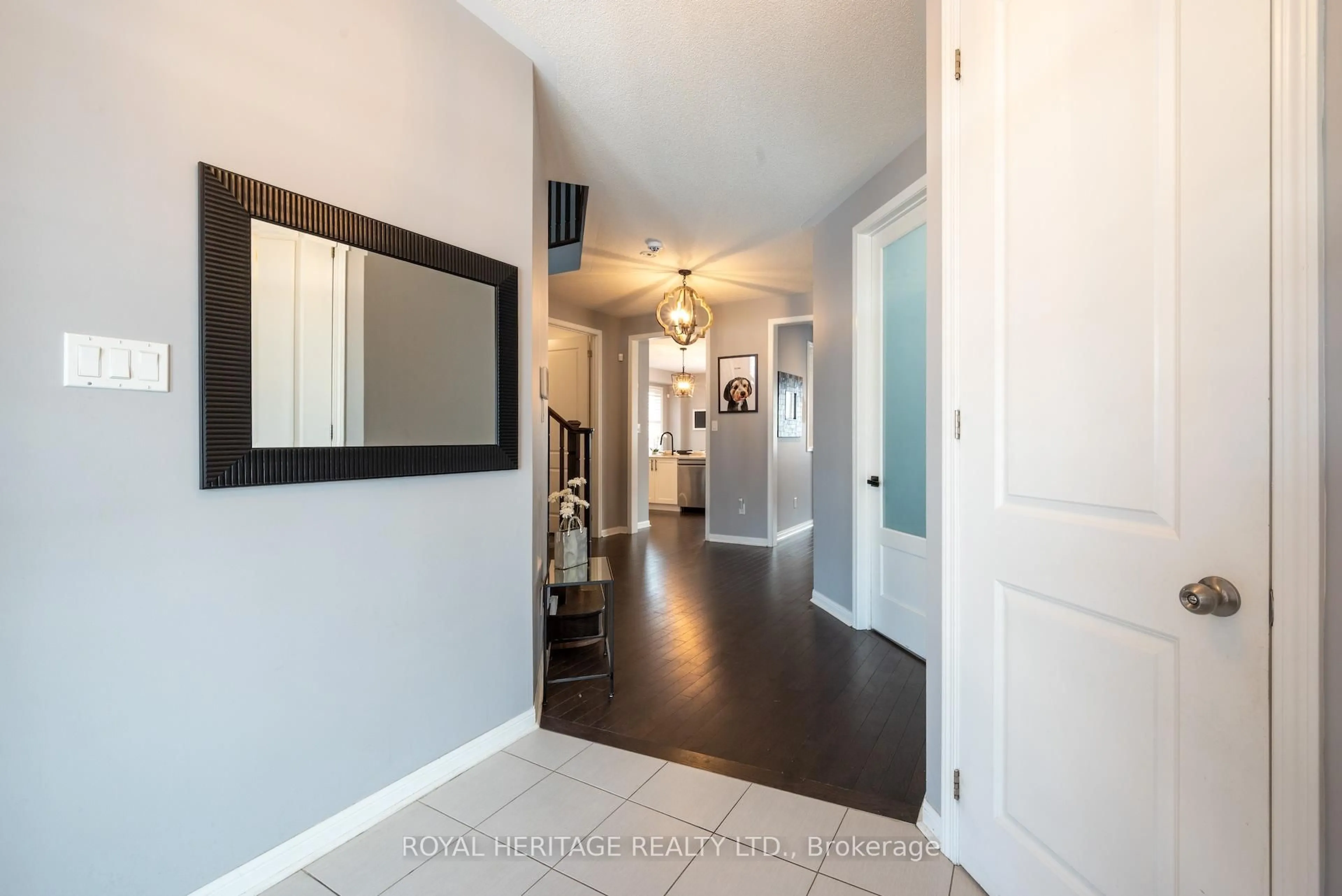 Indoor entryway for 51 Henry Smith Ave, Clarington Ontario L1C 0W1