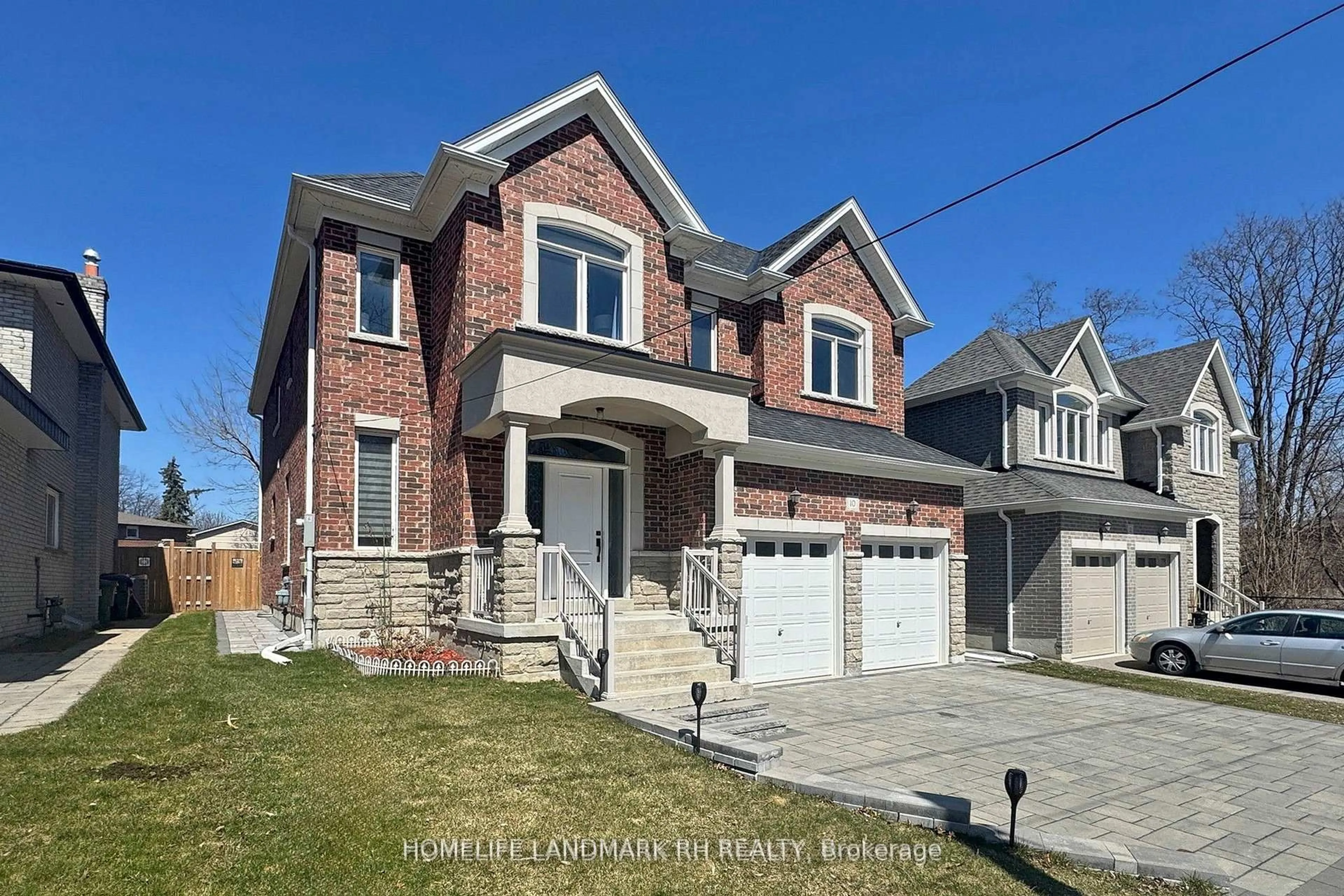 Home with brick exterior material, street for 10 Clemes Dr, Toronto Ontario M1C 0E6