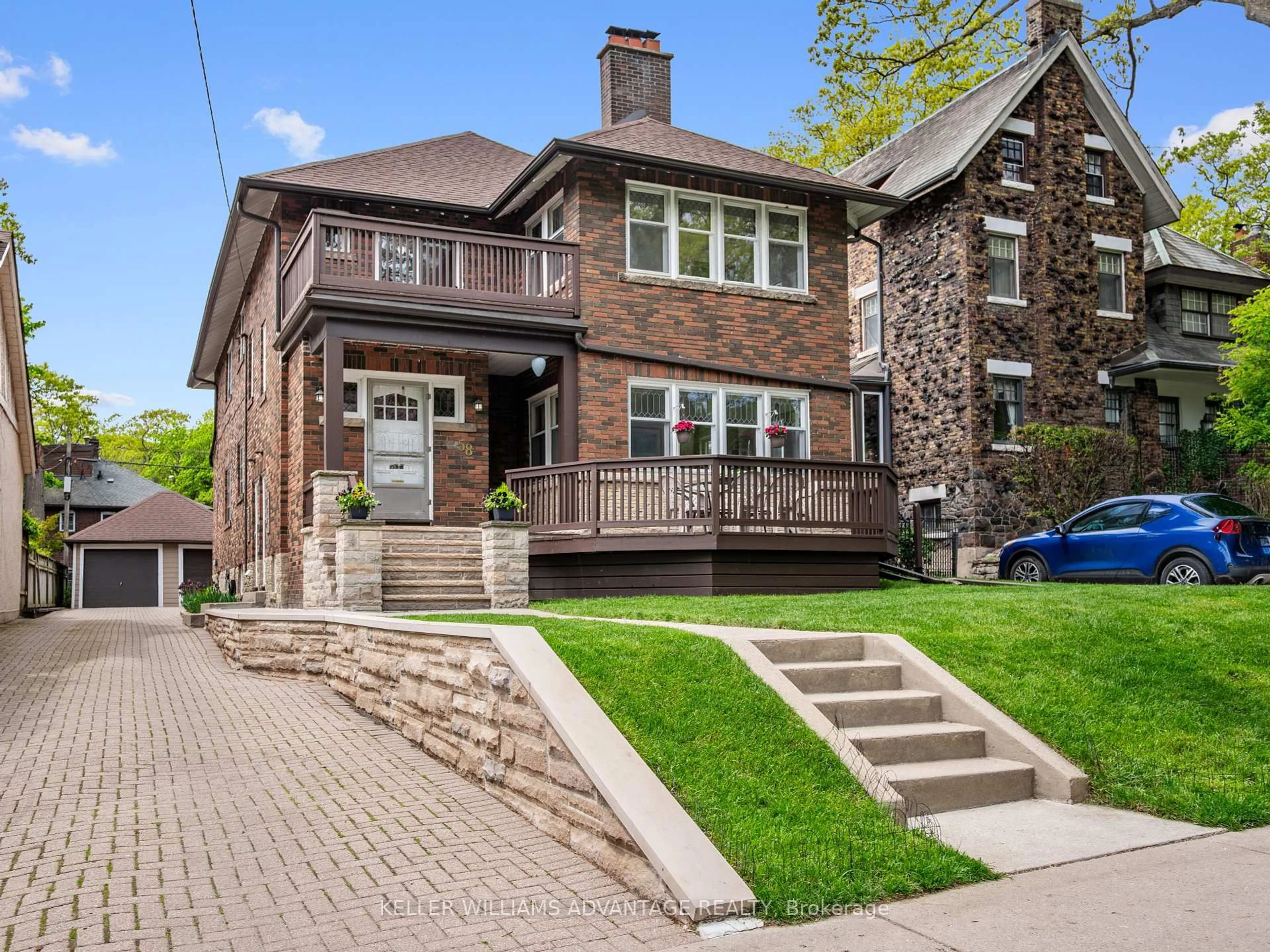 Home with brick exterior material, street for 58 Silver Birch Ave, Toronto Ontario M4E 3K9