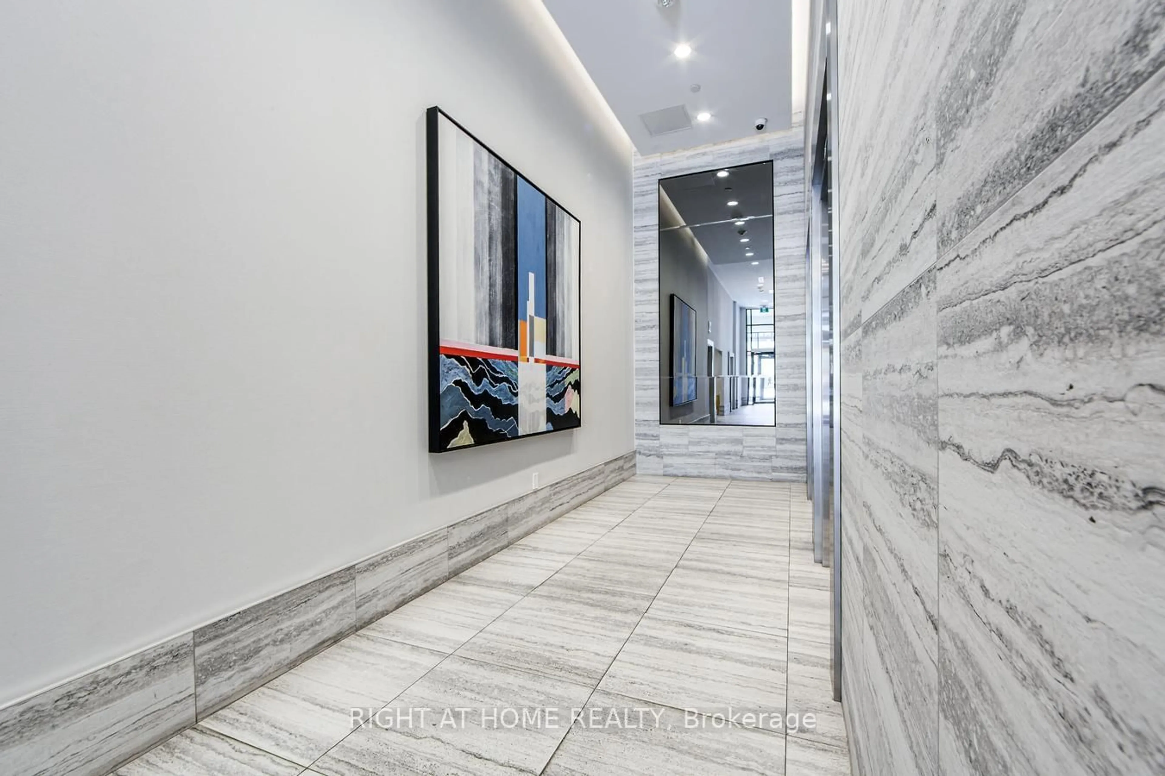 Indoor foyer for 630 Greenwood Ave #204, Toronto Ontario M4J 0A8