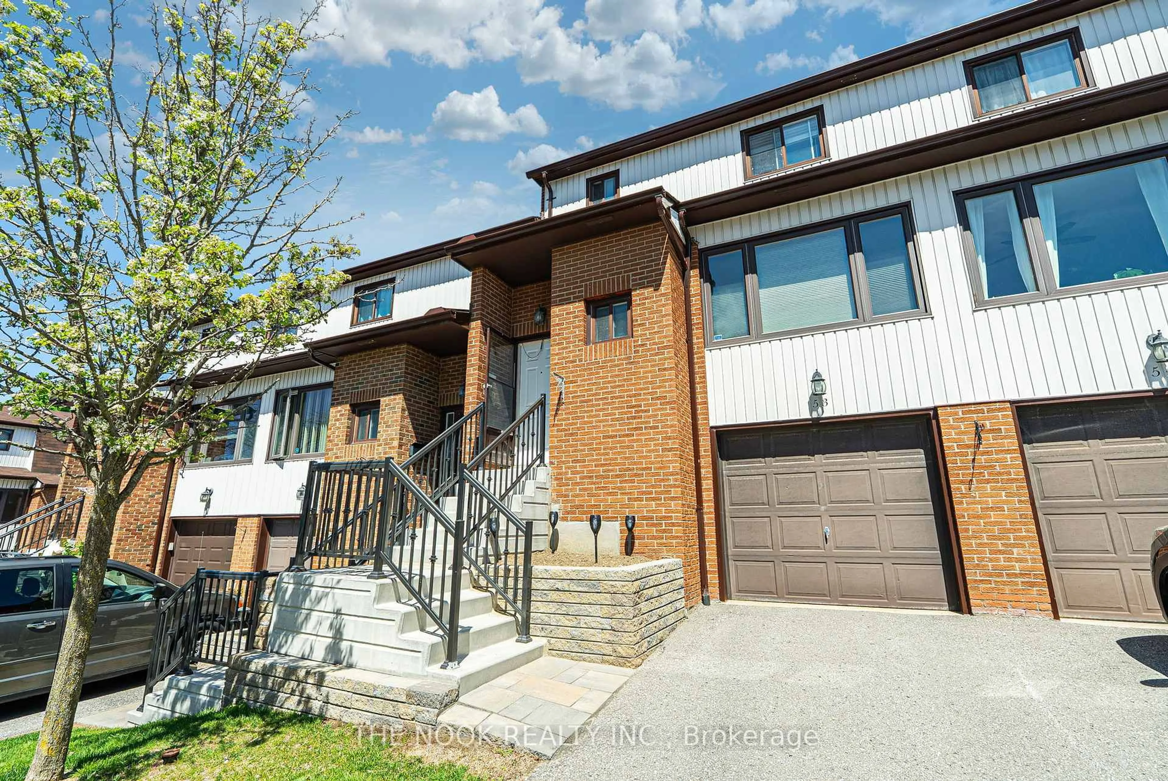 Home with brick exterior material, street for 765 Oklahoma Dr #53, Pickering Ontario L1W 3C9