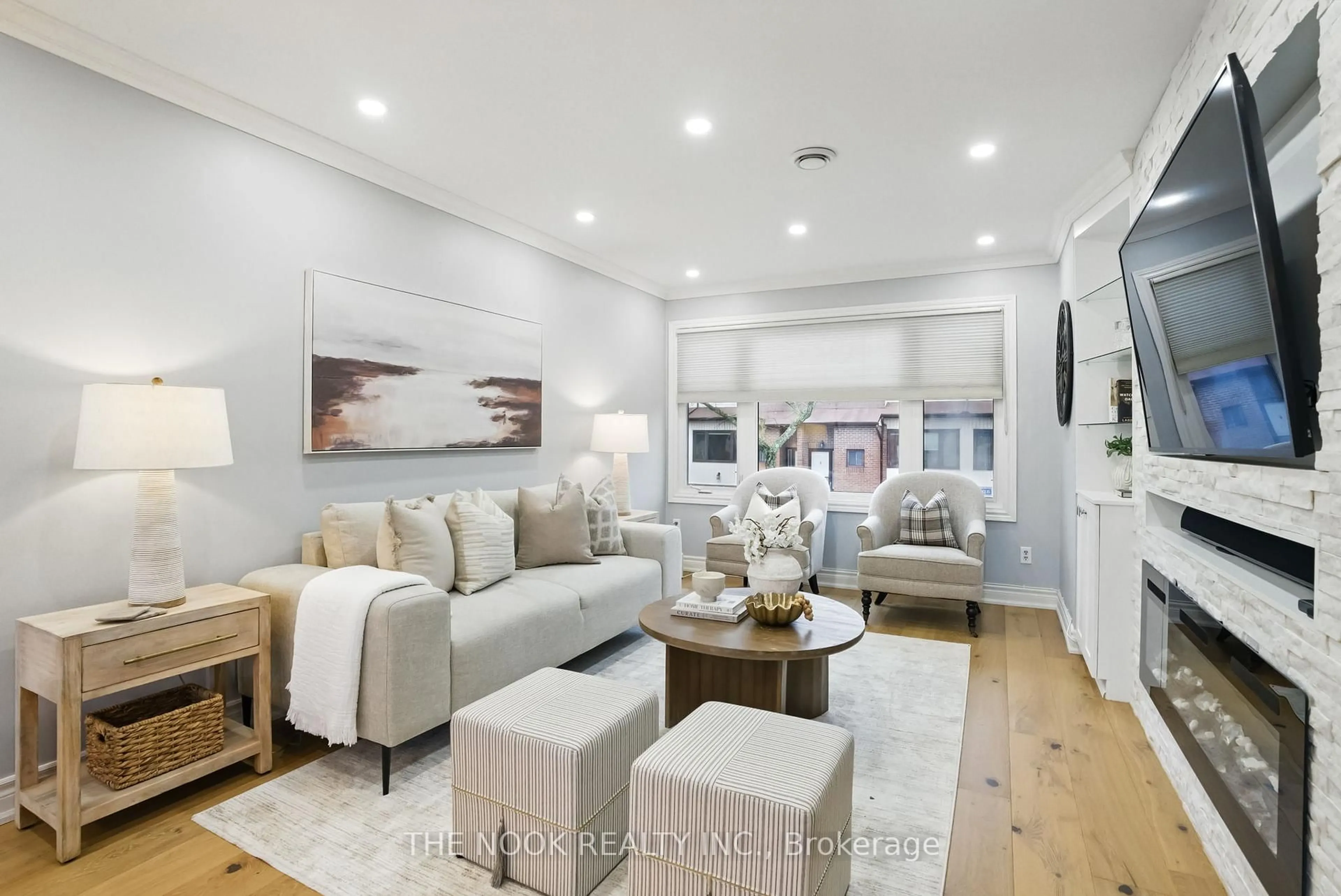 Living room with furniture, unknown for 765 Oklahoma Dr #53, Pickering Ontario L1W 3C9