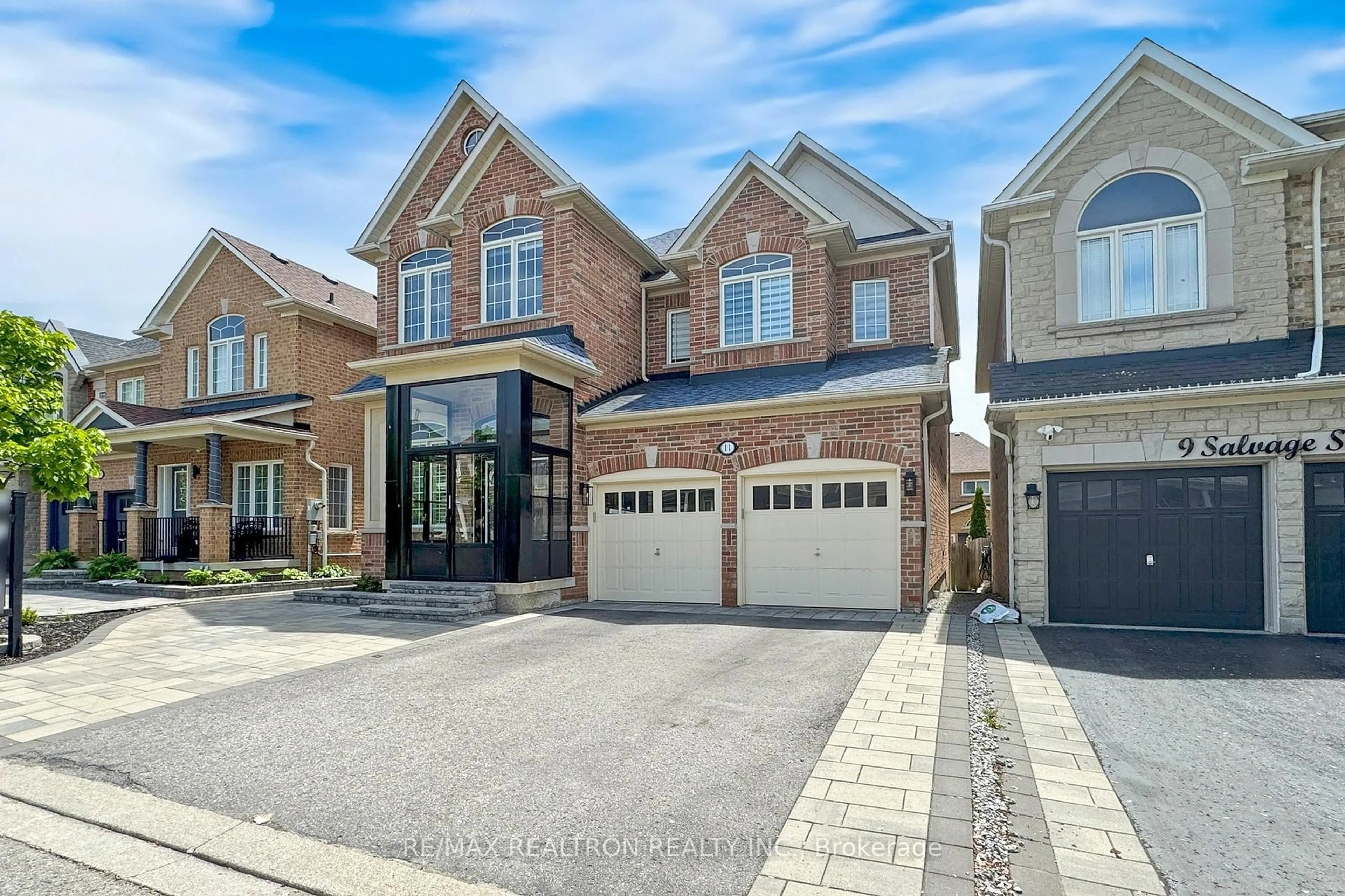 Home with brick exterior material, street for 11 Salvage St, Ajax Ontario L1Z 1S5