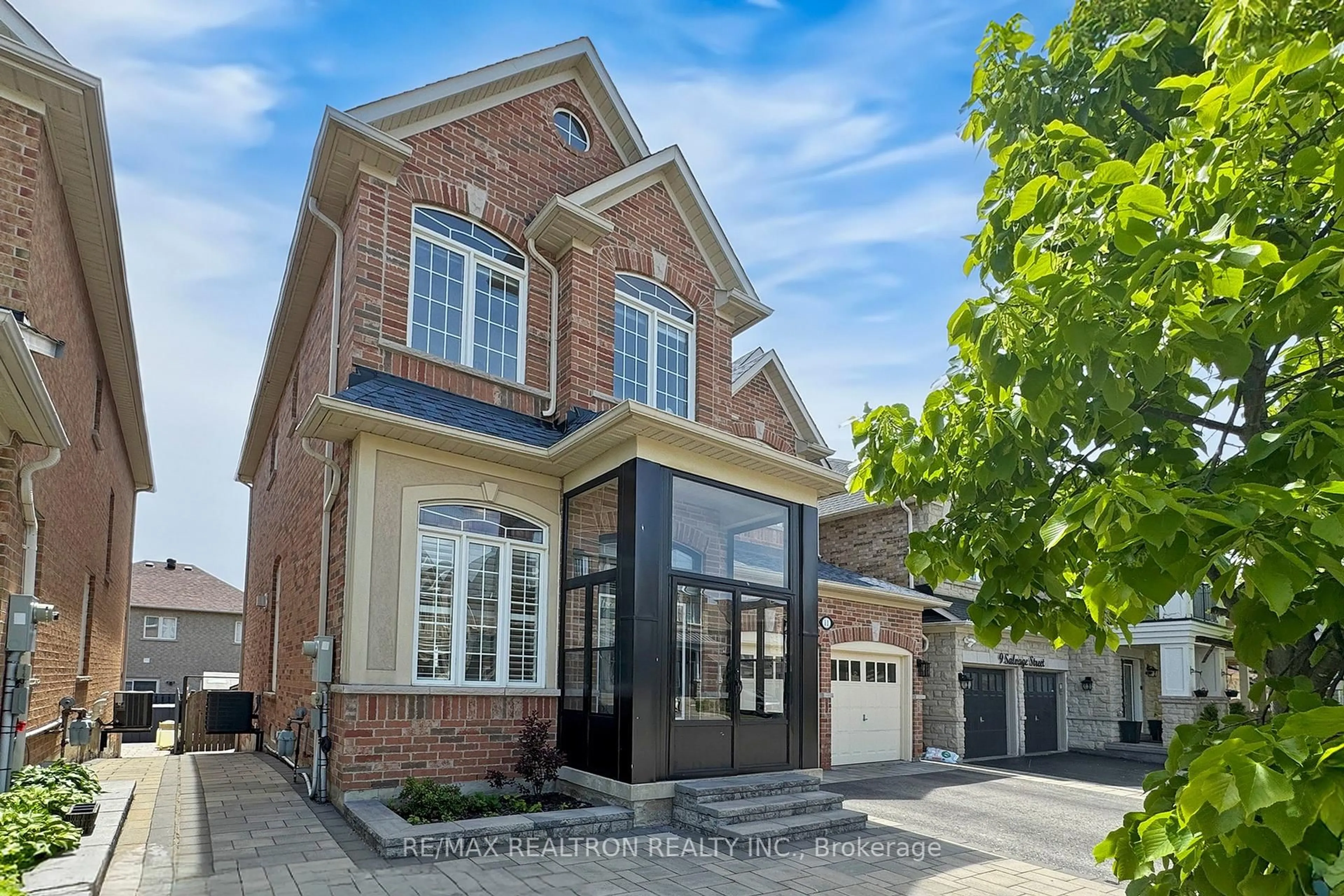 Home with brick exterior material, street for 11 Salvage St, Ajax Ontario L1Z 1S5
