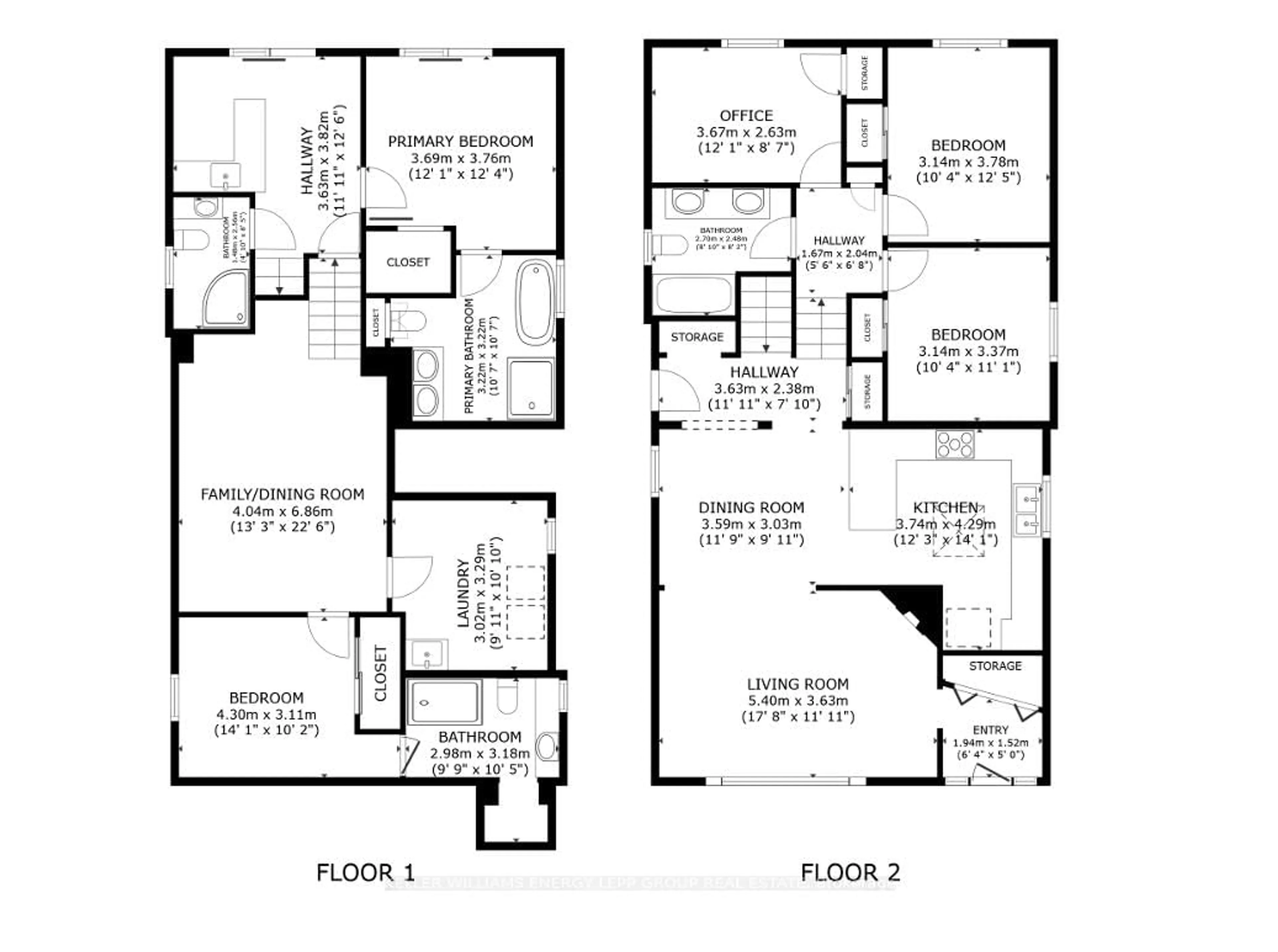 Floor plan for 849 Byron St, Whitby Ontario L1N 4N8