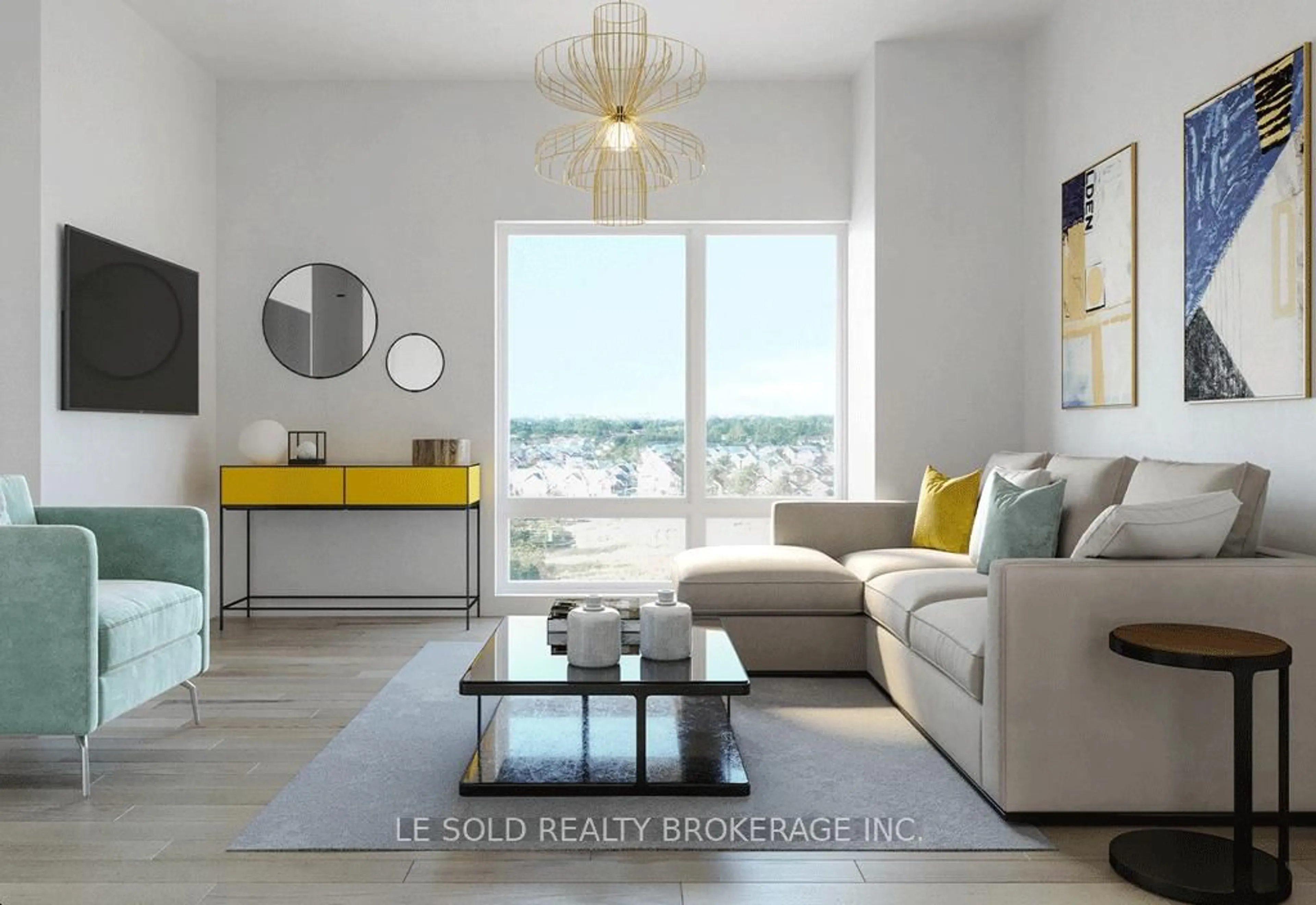 Living room with furniture, unknown for 455 Tapscott Rd #34, Toronto Ontario M1B 0E8