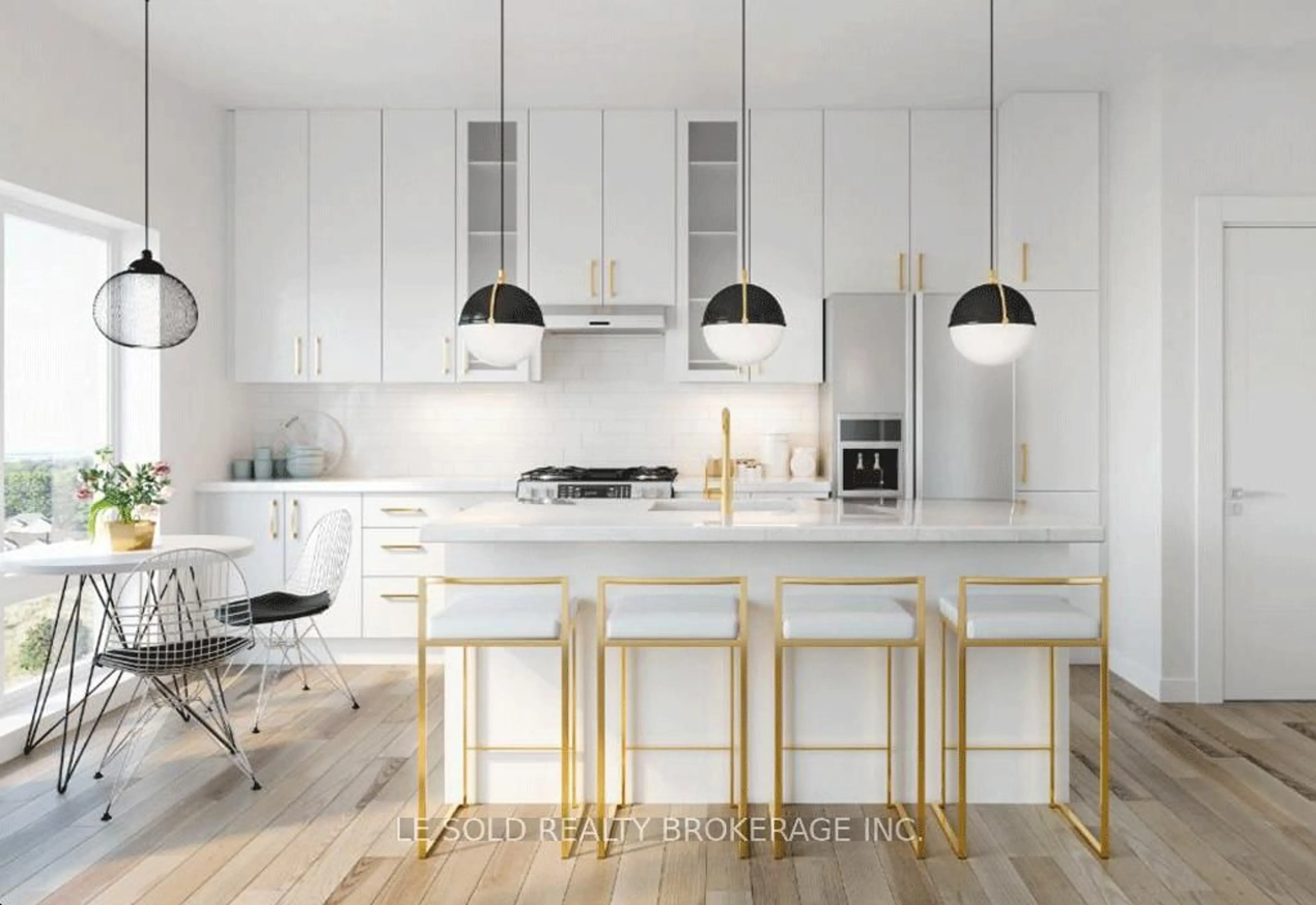 Open concept kitchen, unknown for 455 Tapscott Rd #34, Toronto Ontario M1B 0E8