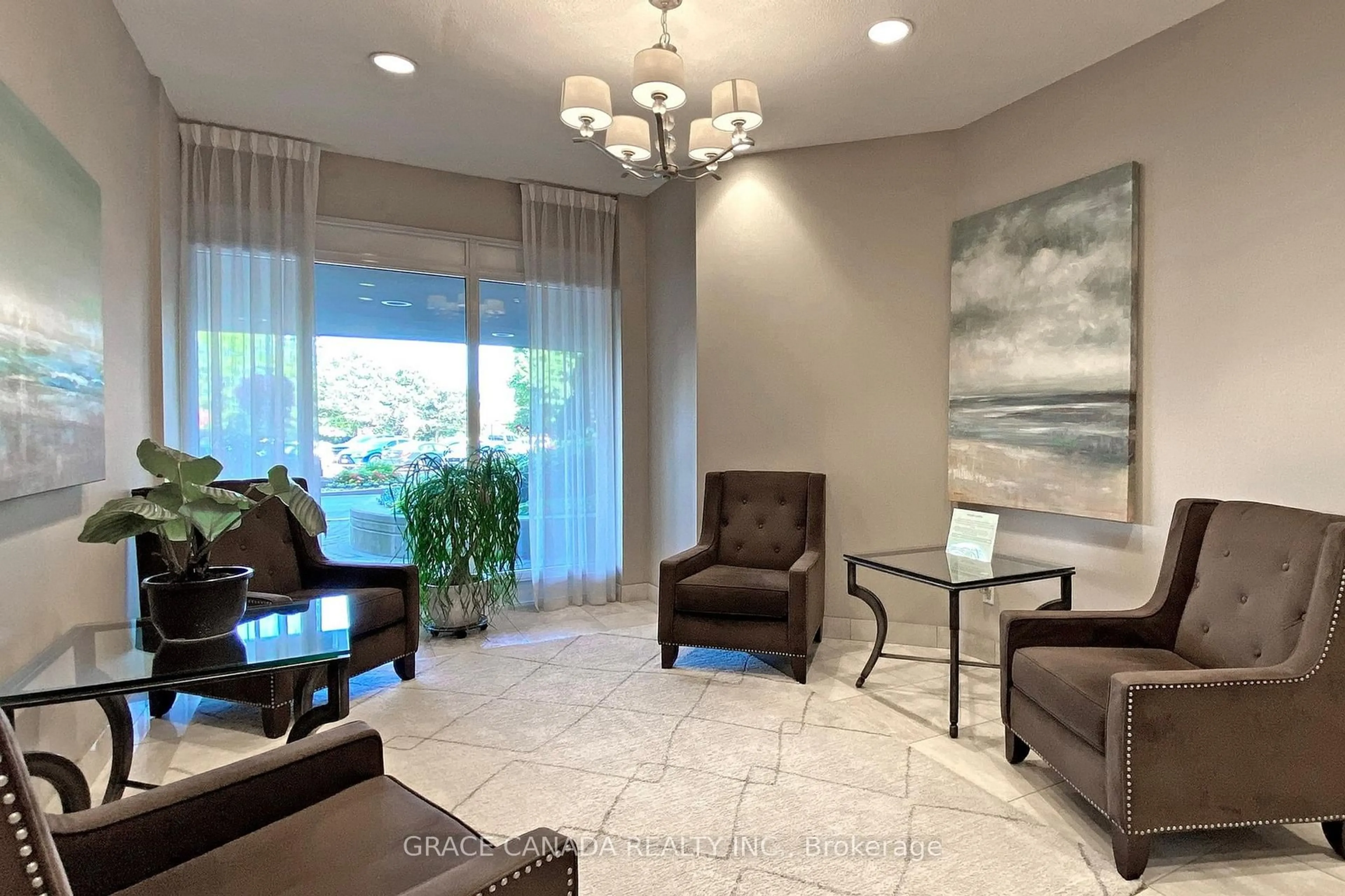 Living room with furniture, ceramic/tile floor for 10 Dean Park Rd #903, Toronto Ontario M1B 3G8