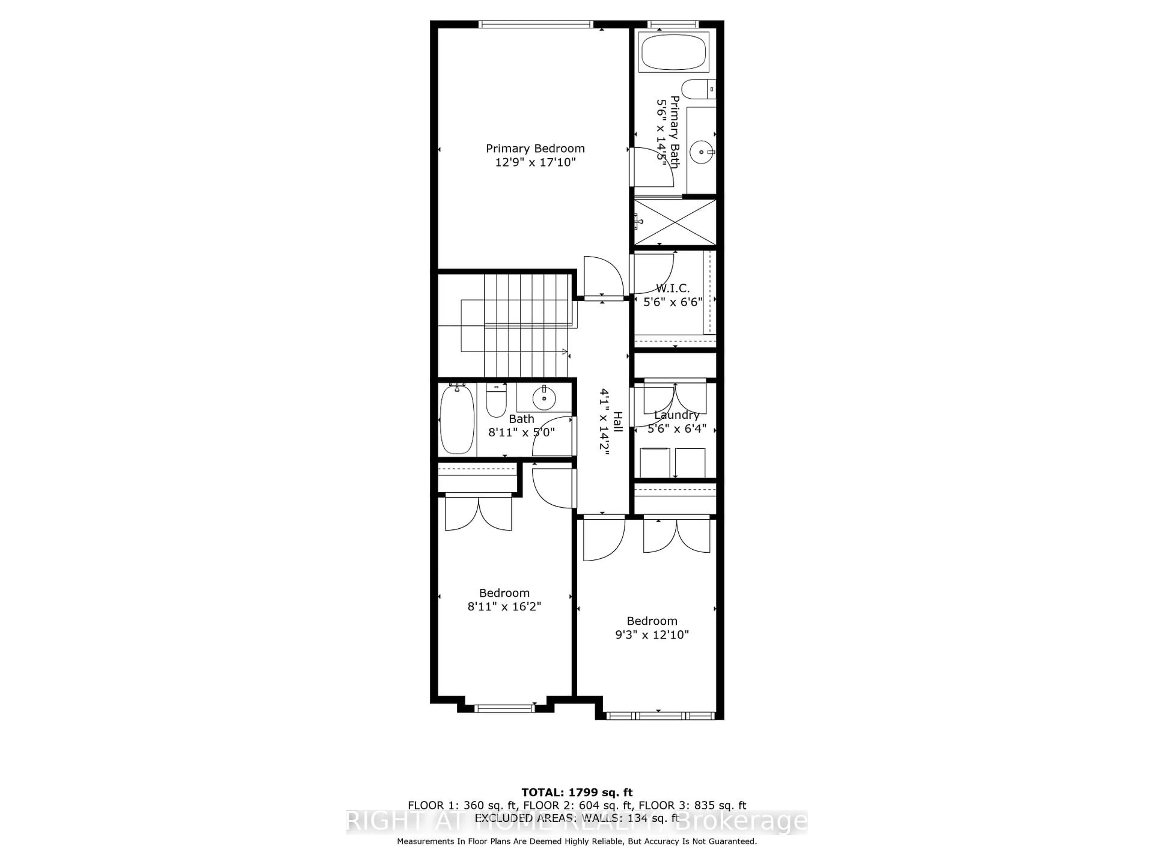 Floor plan for 192 Closson Dr, Whitby Ontario L1P 0M6