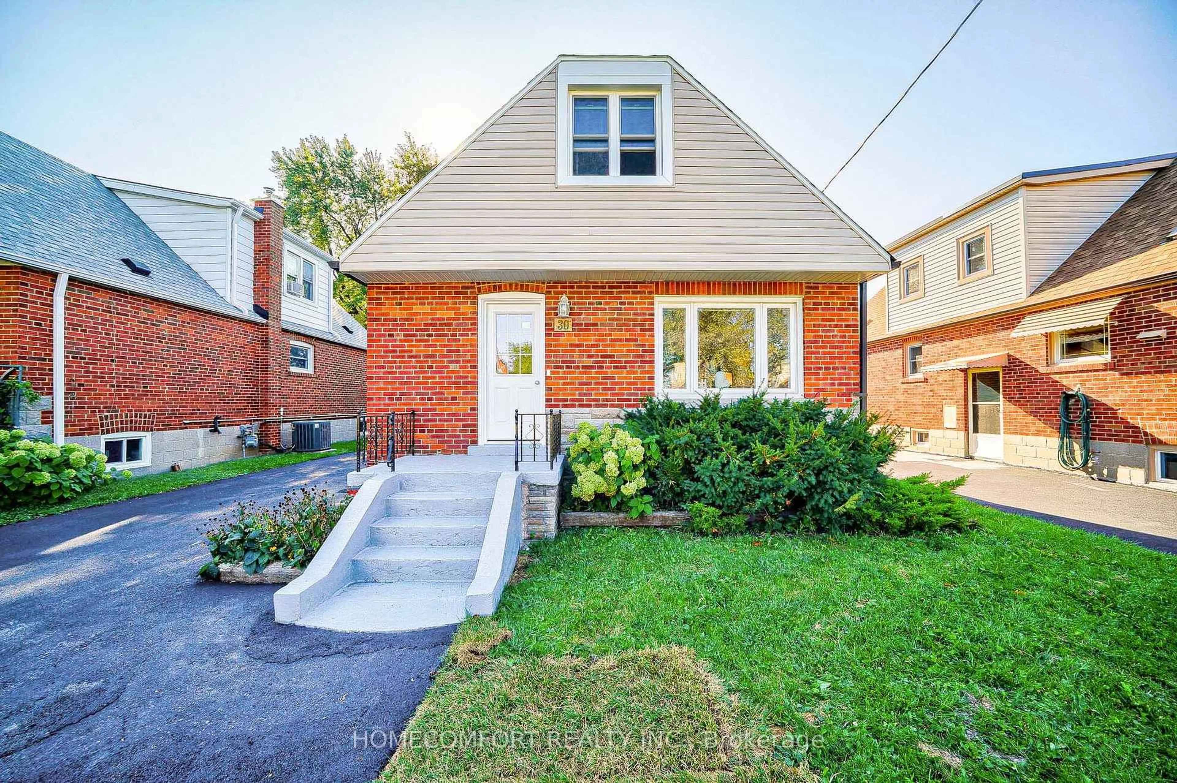 Home with brick exterior material, street for 30 Balaclava Dr, Toronto Ontario M1P 1E6