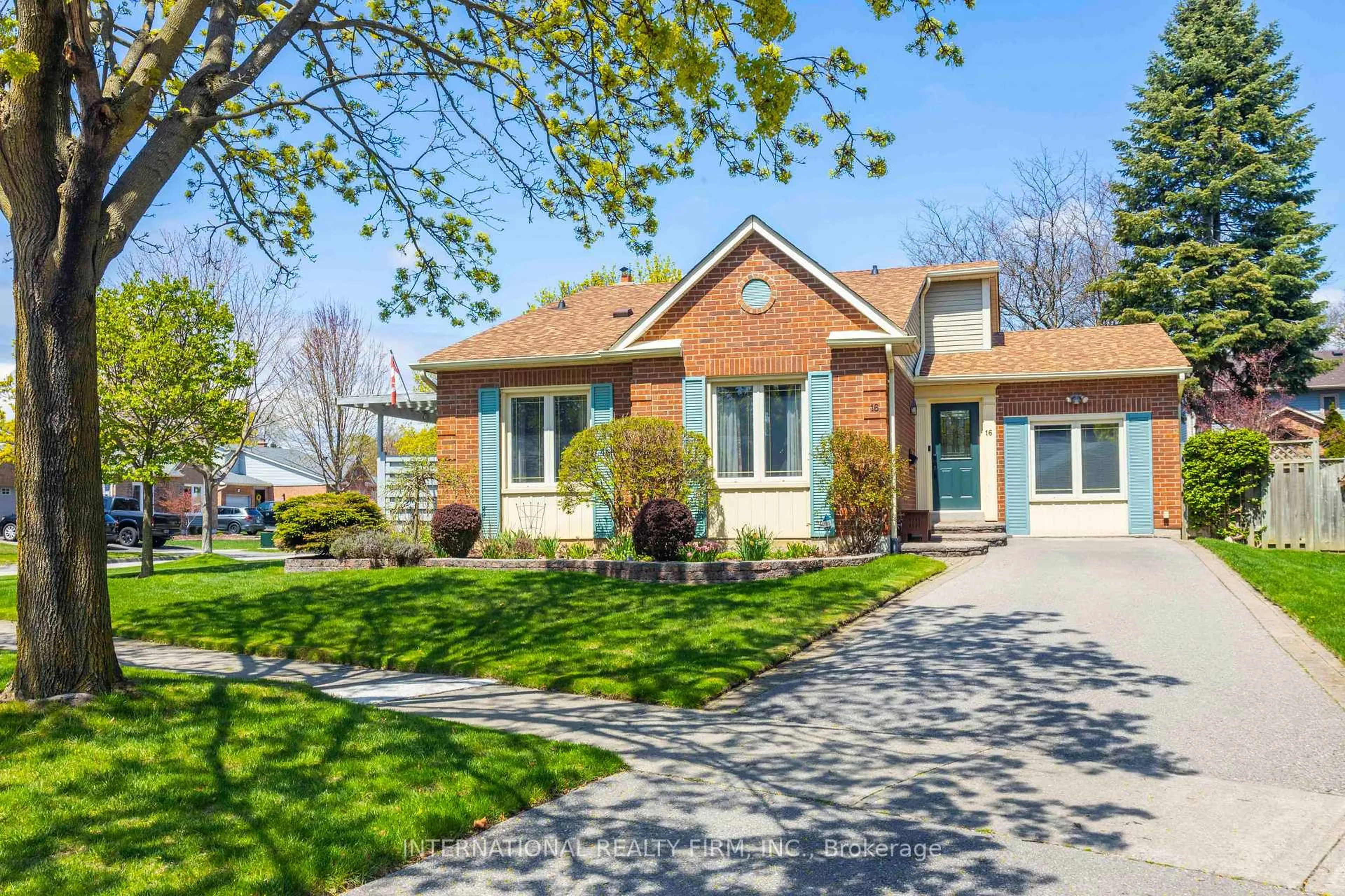 Home with brick exterior material, street for 16 Kilberry Dr, Whitby Ontario L1N 7E5