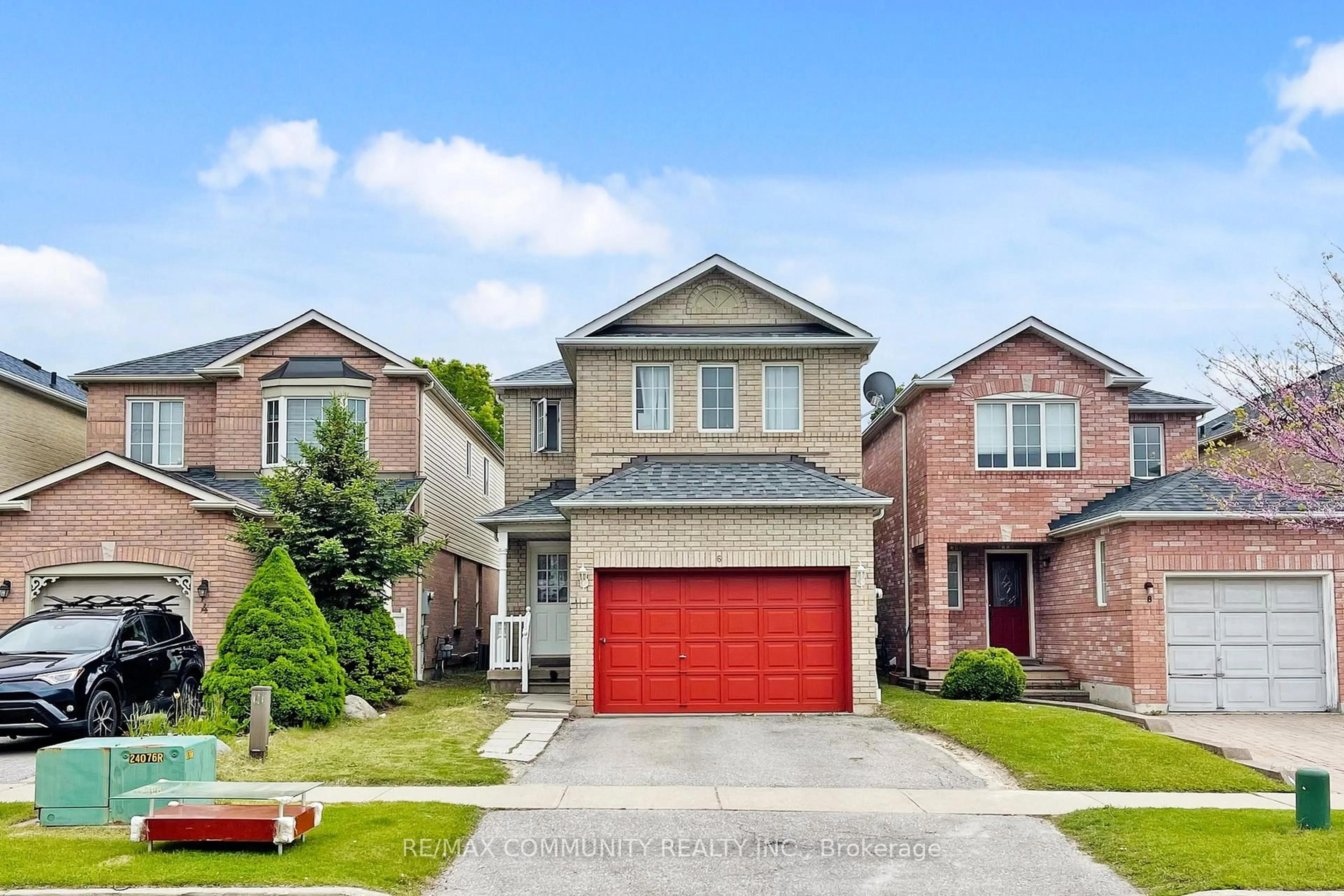 Home with brick exterior material, street for 6 Hibbard Dr, Ajax Ontario L1Z 1J7