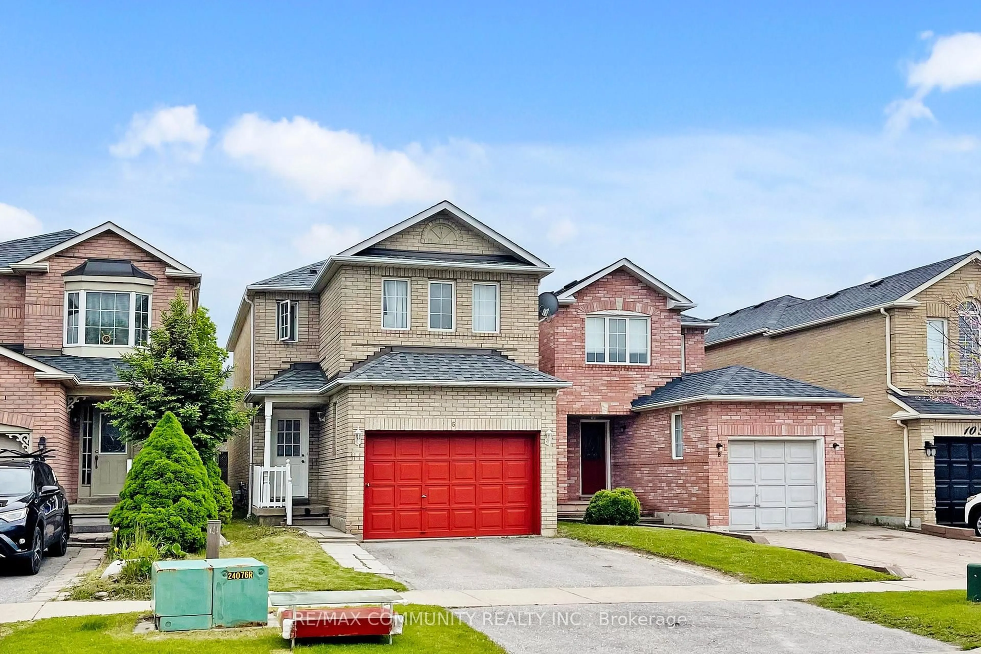 Home with brick exterior material, street for 6 Hibbard Dr, Ajax Ontario L1Z 1J7