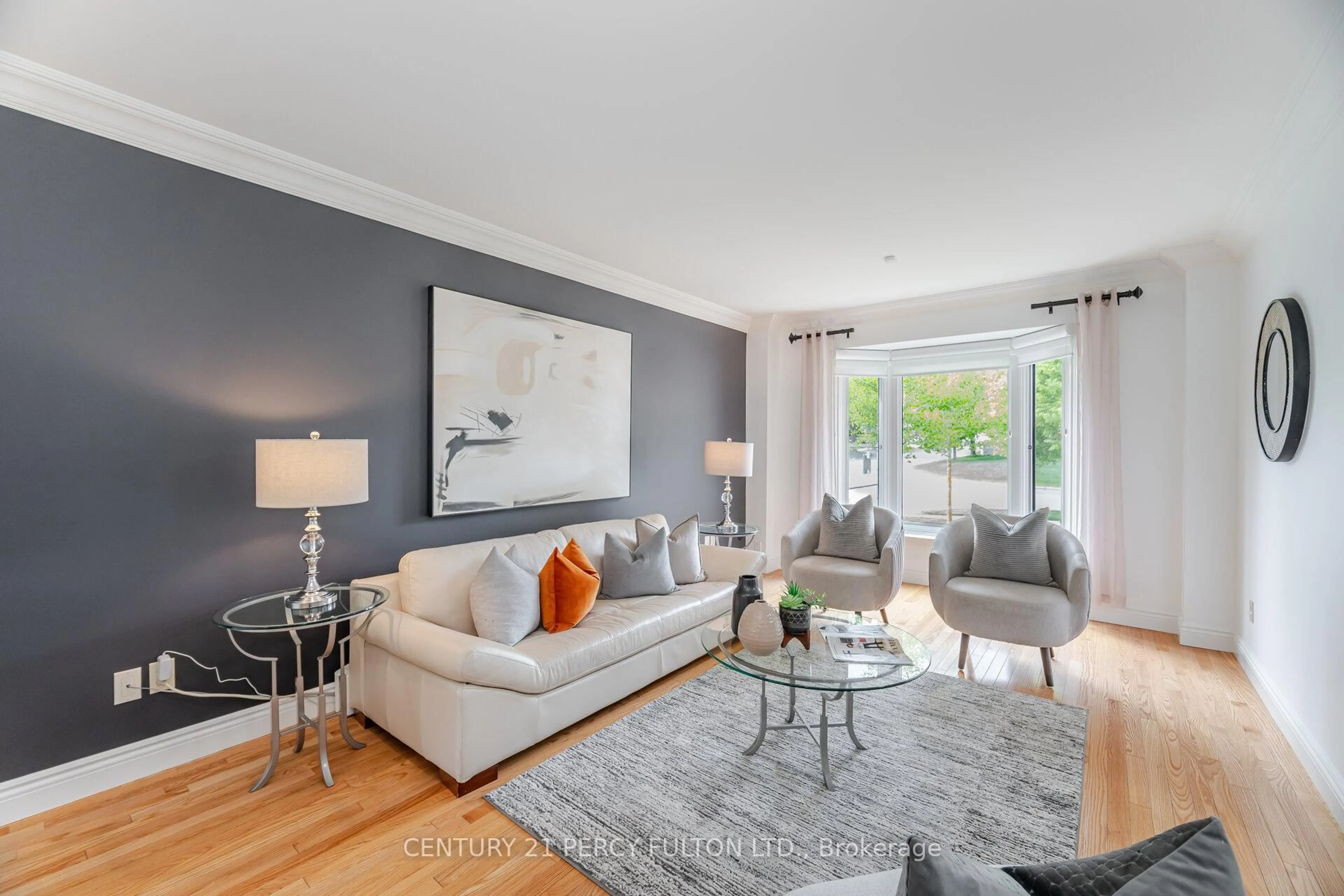 Living room with furniture, unknown for 1019 Sherman Cres, Pickering Ontario L1X 1P4