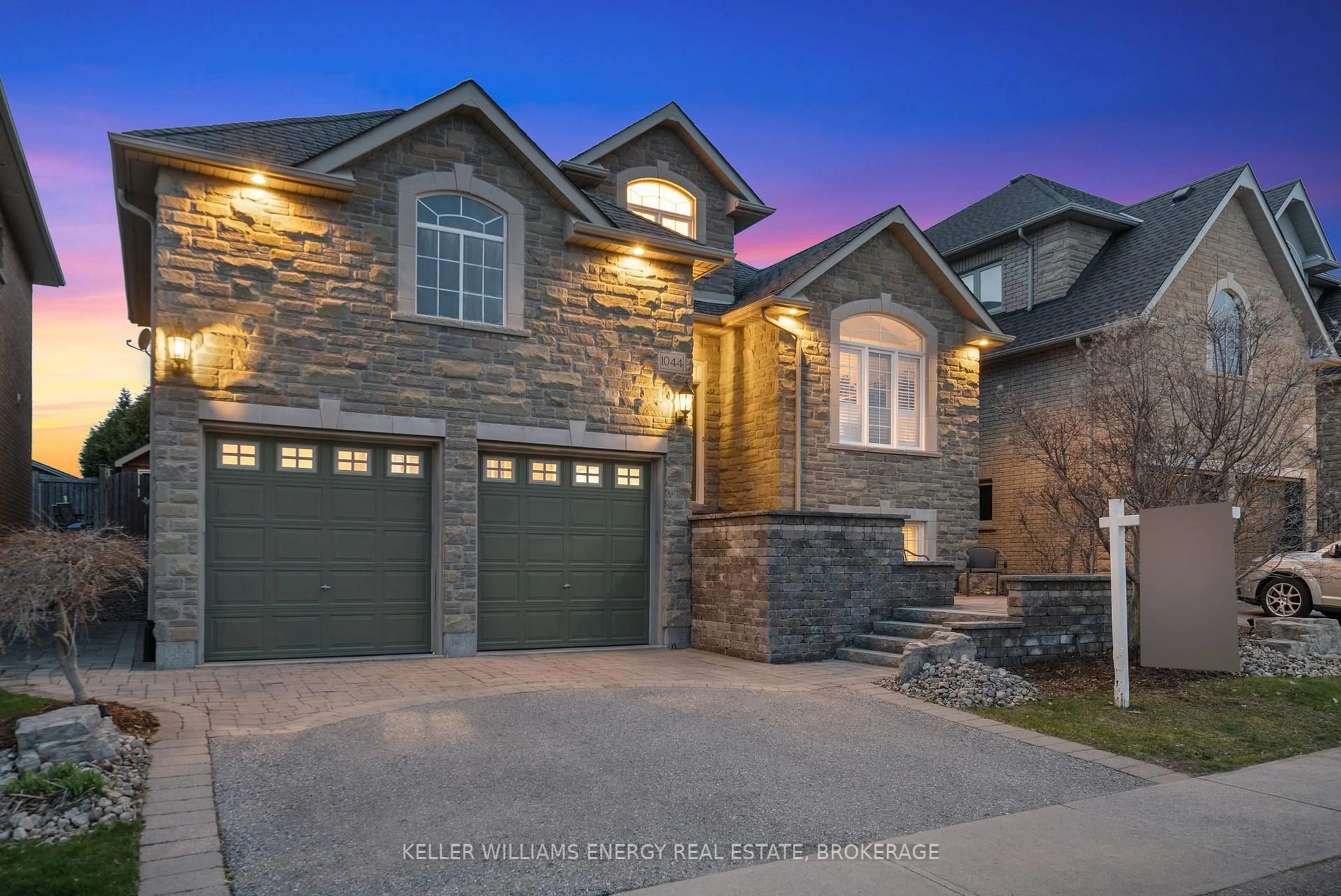 Home with brick exterior material, street for 1044 Swiss Hts, Oshawa Ontario L1K 3B4