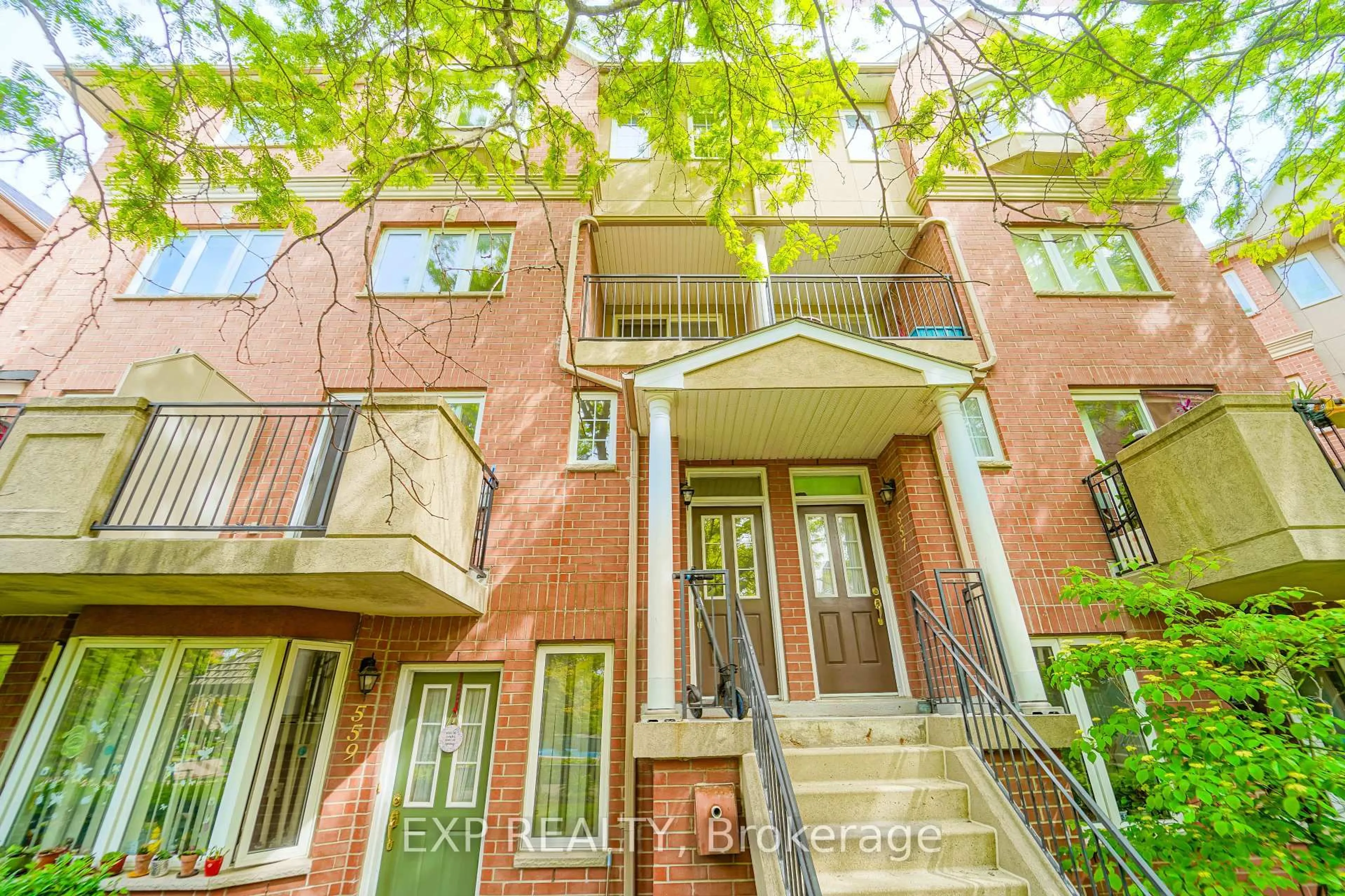 Home with brick exterior material, street for 1881 Mcnicoll Ave #558, Toronto Ontario M1V 5M2