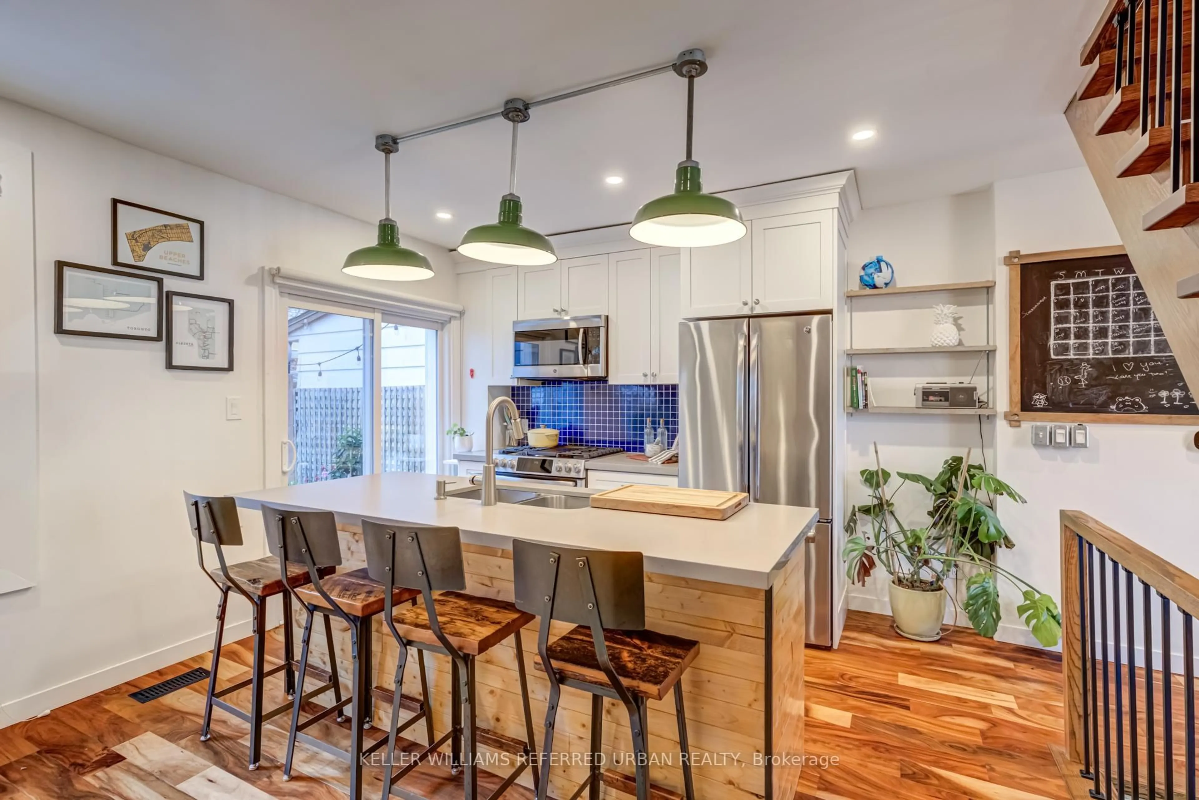 Open concept kitchen, unknown for 6 Hannaford St, Toronto Ontario M4E 3G7