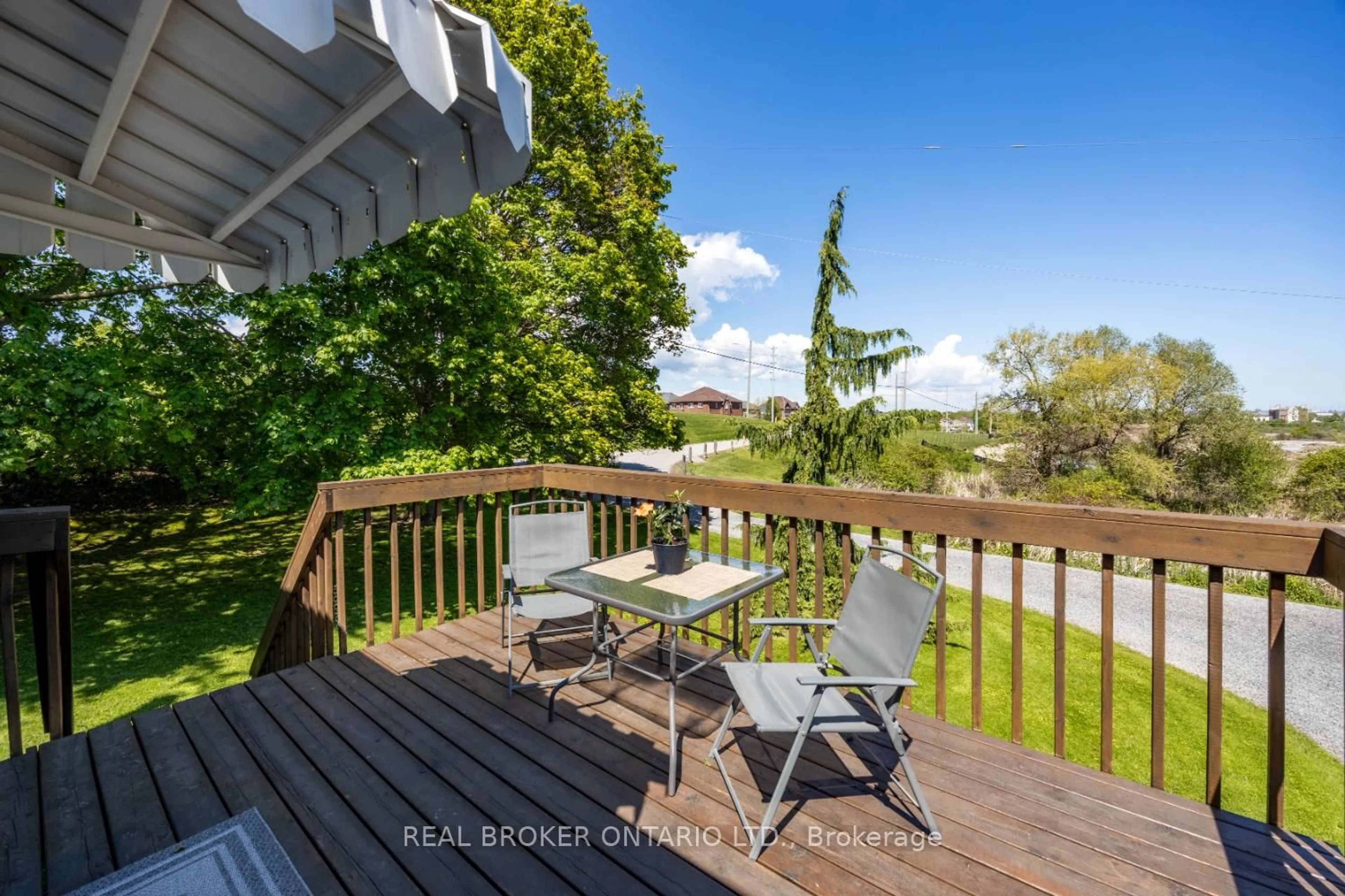 Patio, water/lake/river/ocean view for 2359 Baseline Rd, Clarington Ontario L1C 5M2