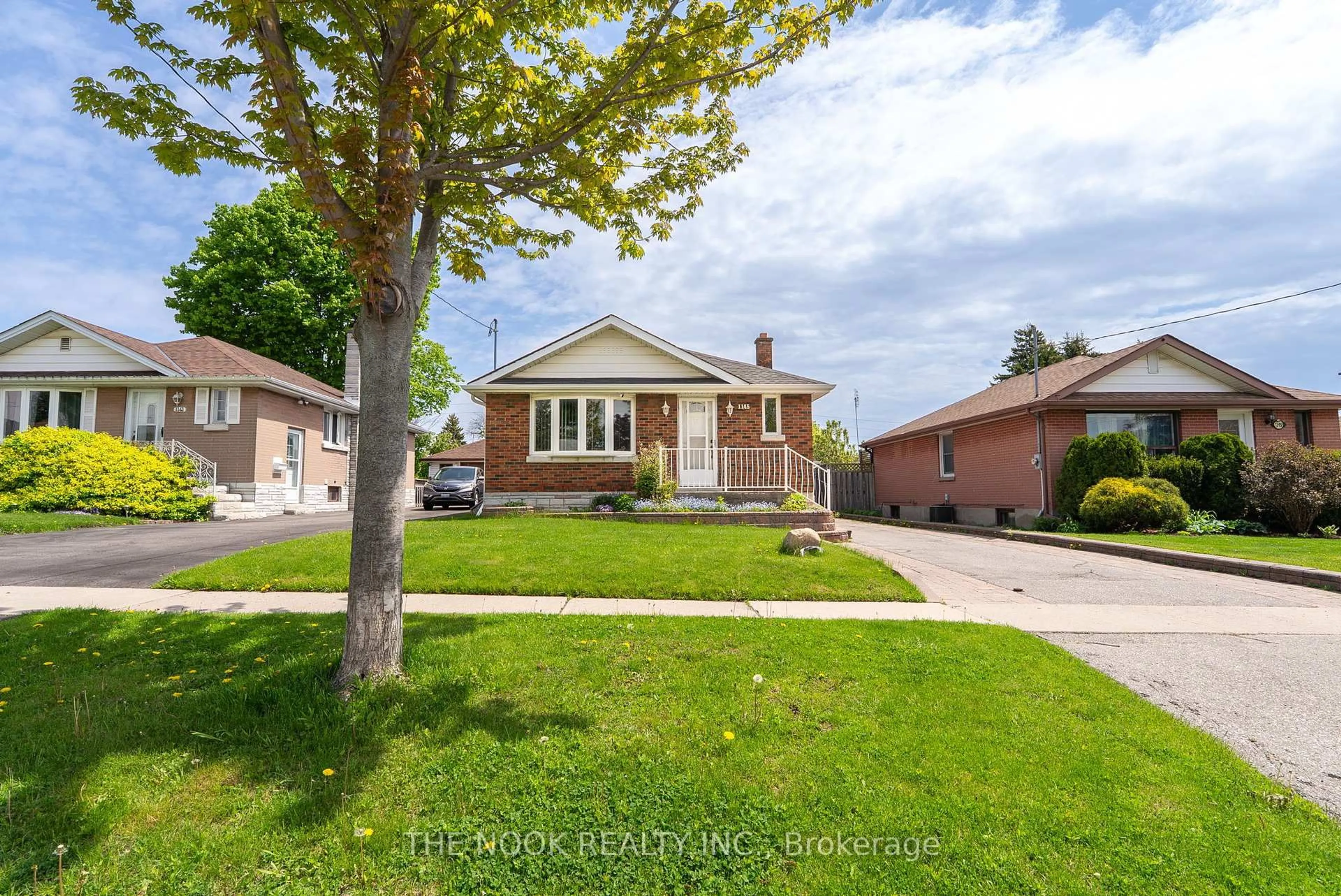 Home with brick exterior material, street for 1145 Cloverdale St, Oshawa Ontario L1H 4E5