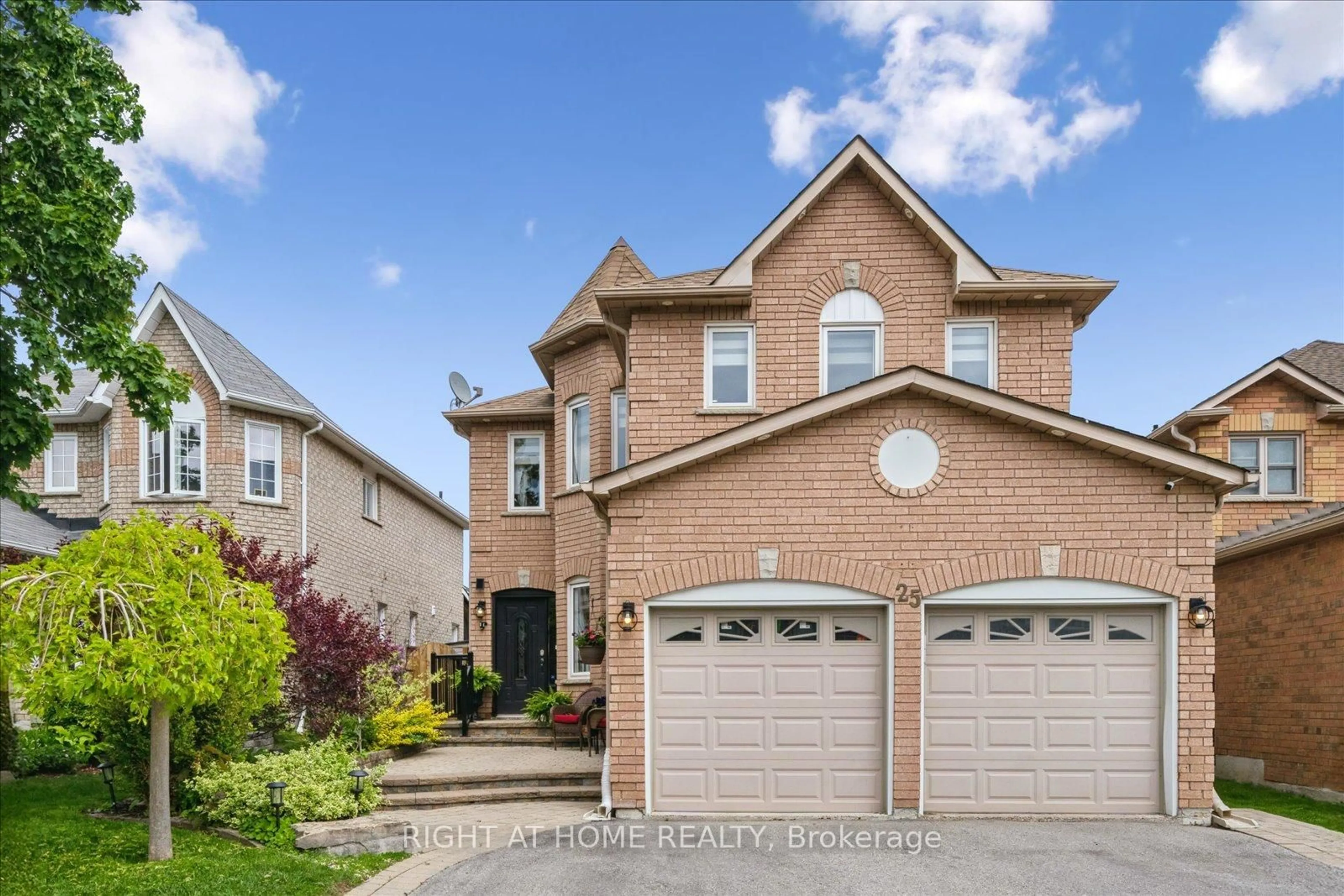 Home with brick exterior material, street for 25 Mcivor St, Whitby Ontario L1R 2L7
