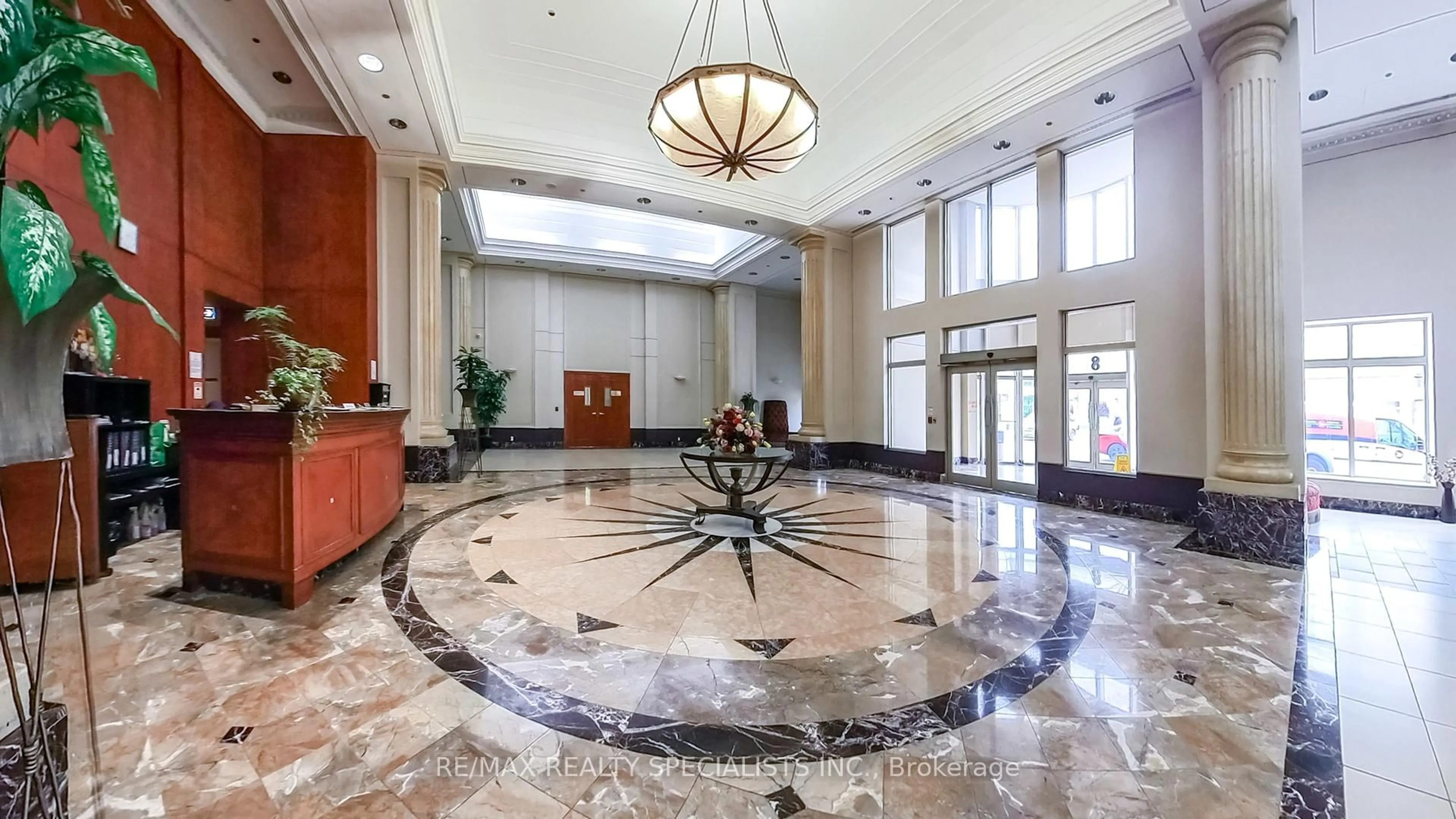 Lobby for 8 LEE CENTRE Dr #1812, Toronto Ontario M1H 3H8